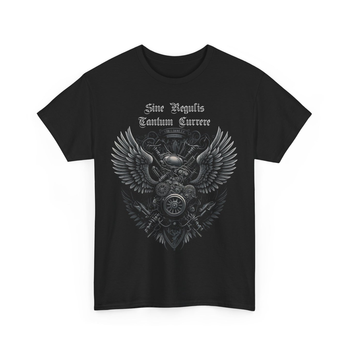 Experience Comfort and Style with the Sine Regulis, Tantum Currere No Rules, Just Ride Gildan® T-Shirt