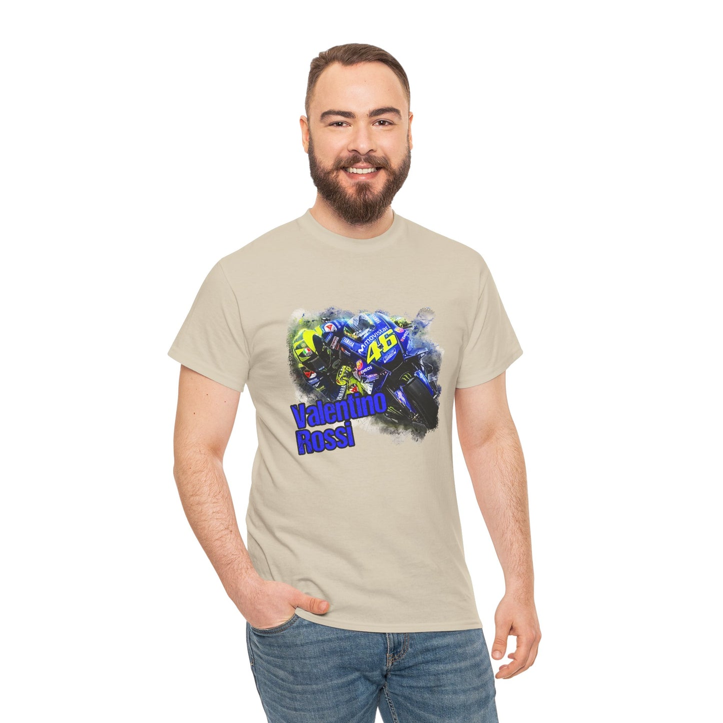 Valentino Rossi Motorcycle Legend Heavy Cotton Tee
