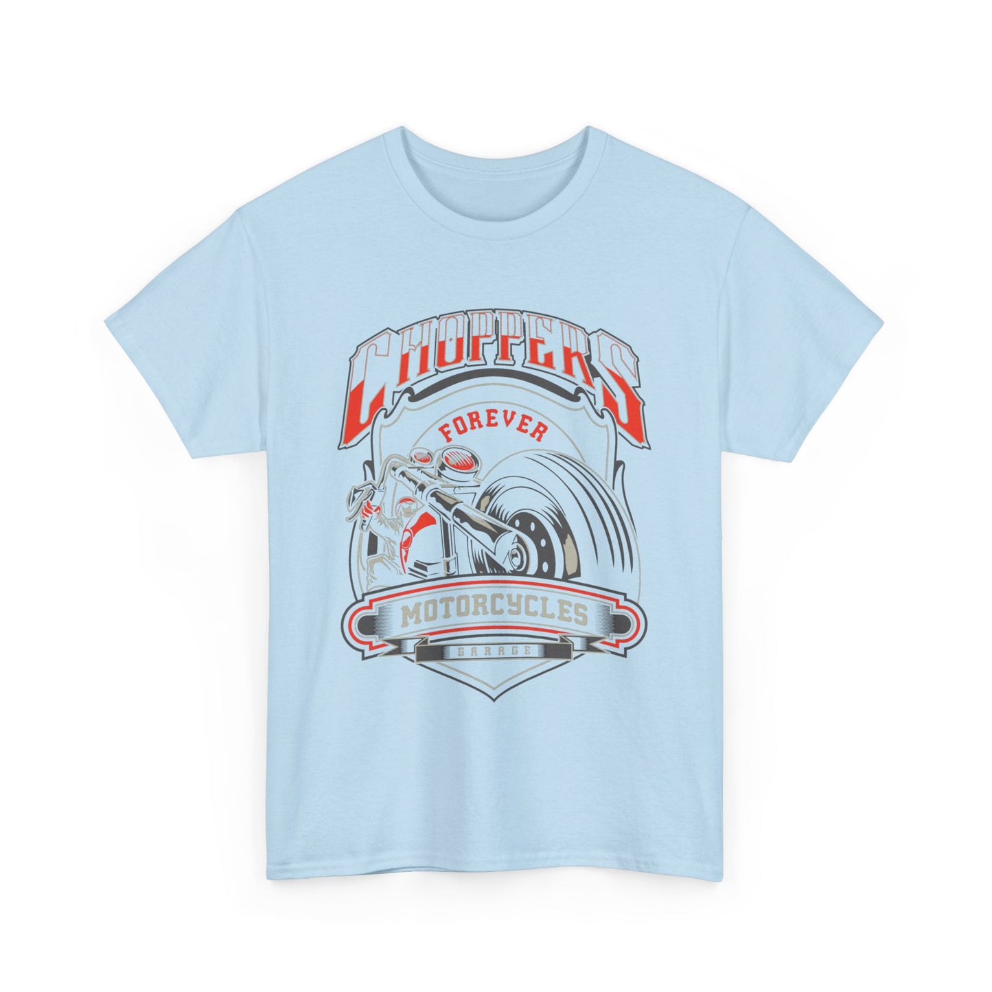 Choppers Forever Motorcycle T-Shirt - Quality Print, Classic Biker Fit