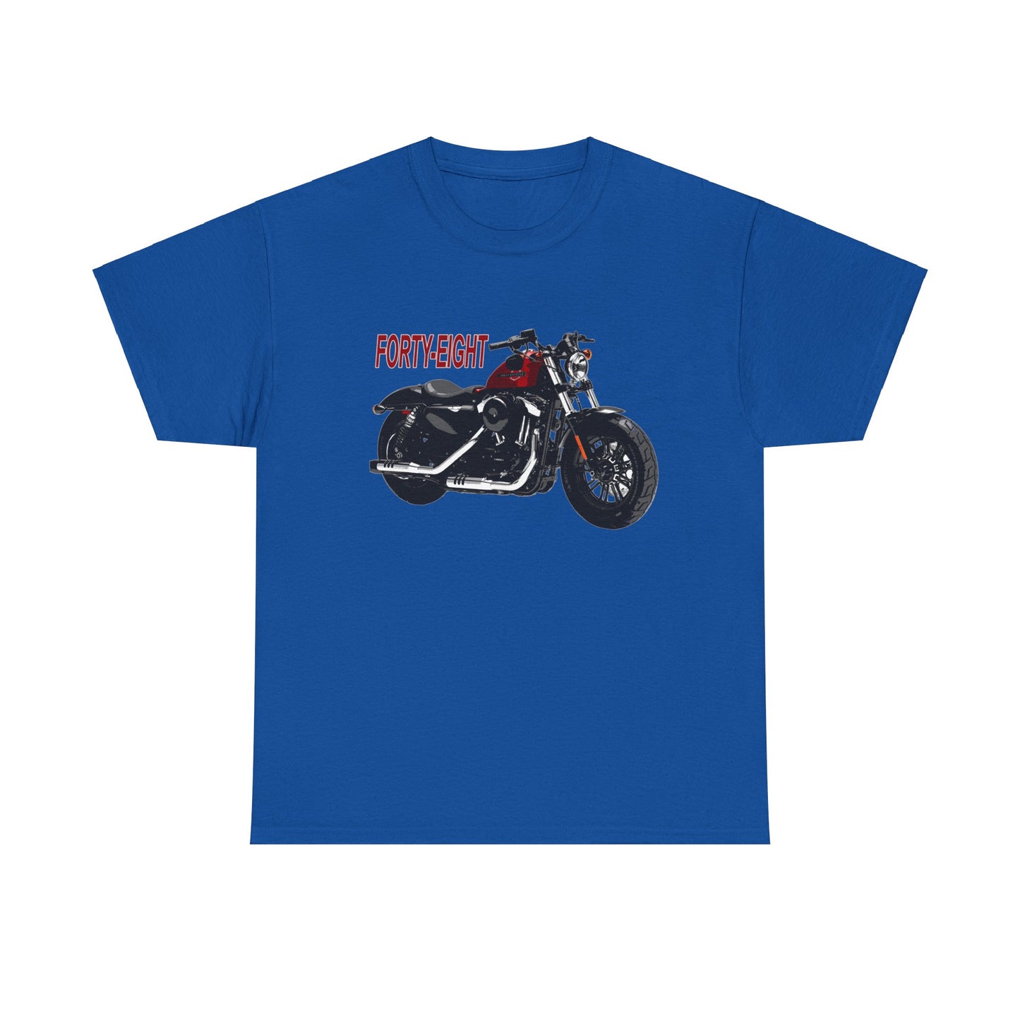 Harley Davidson 48 Unisex T-Shirt | Gildan® 5000 Heavy Cotton™ - Stylish & Comfortable, Great for Bikers of All Styles
