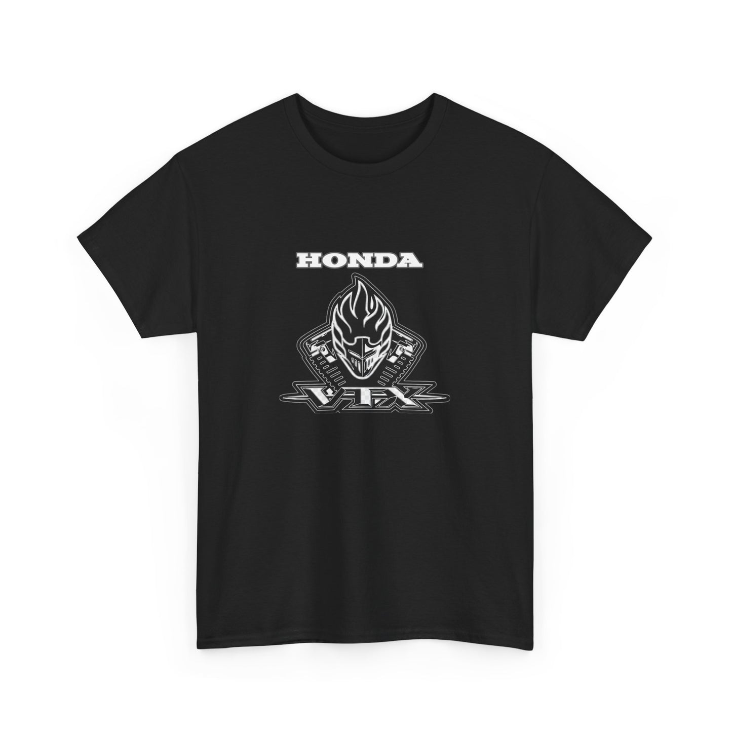 Honda VTX Logo Tee in Rib Collar Gildan® 5000 Fit