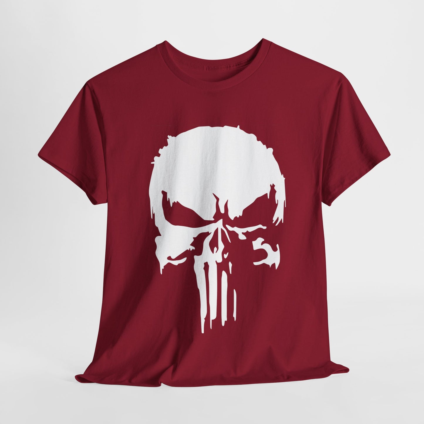 Edgy & Fierce: The Punisher Skull Tee | Gildan® 5000 Heavy Cotton™ - Classic Midweight Fabric for Comfort