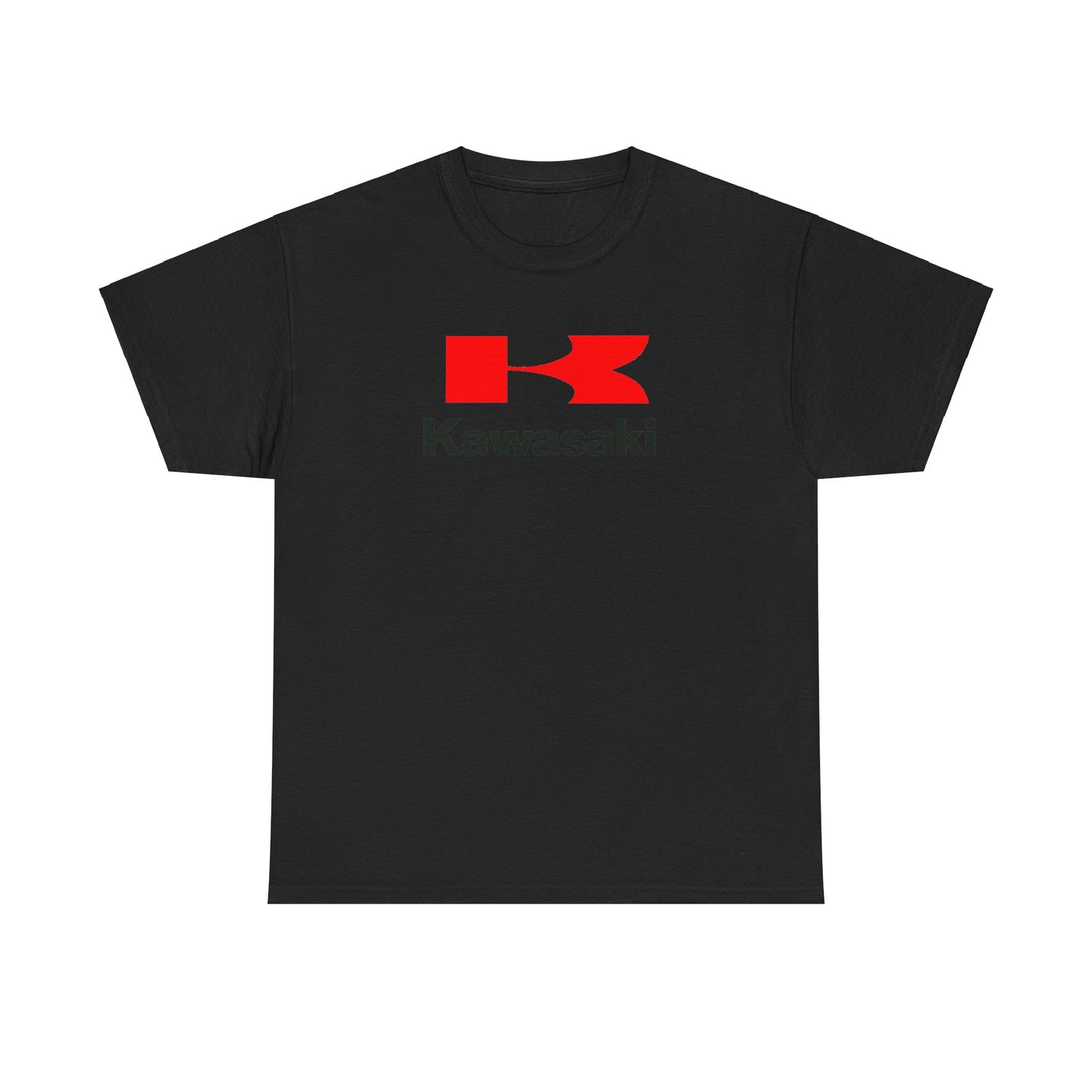 Ride in Style: Kawasaki Logo T-Shirt on Gildan® 5000 Heavy Cotton™