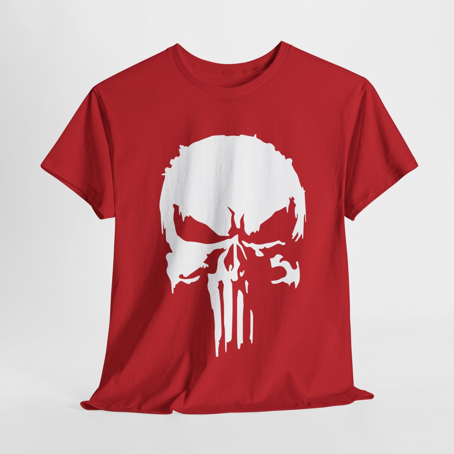 Edgy & Fierce: The Punisher Skull Tee | Gildan® 5000 Heavy Cotton™ - Classic Midweight Fabric for Comfort