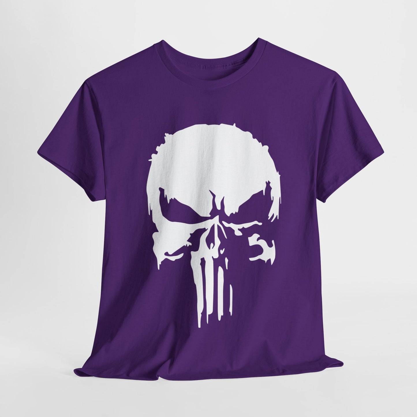 Edgy & Fierce: The Punisher Skull Tee | Gildan® 5000 Heavy Cotton™ - Classic Midweight Fabric for Comfort