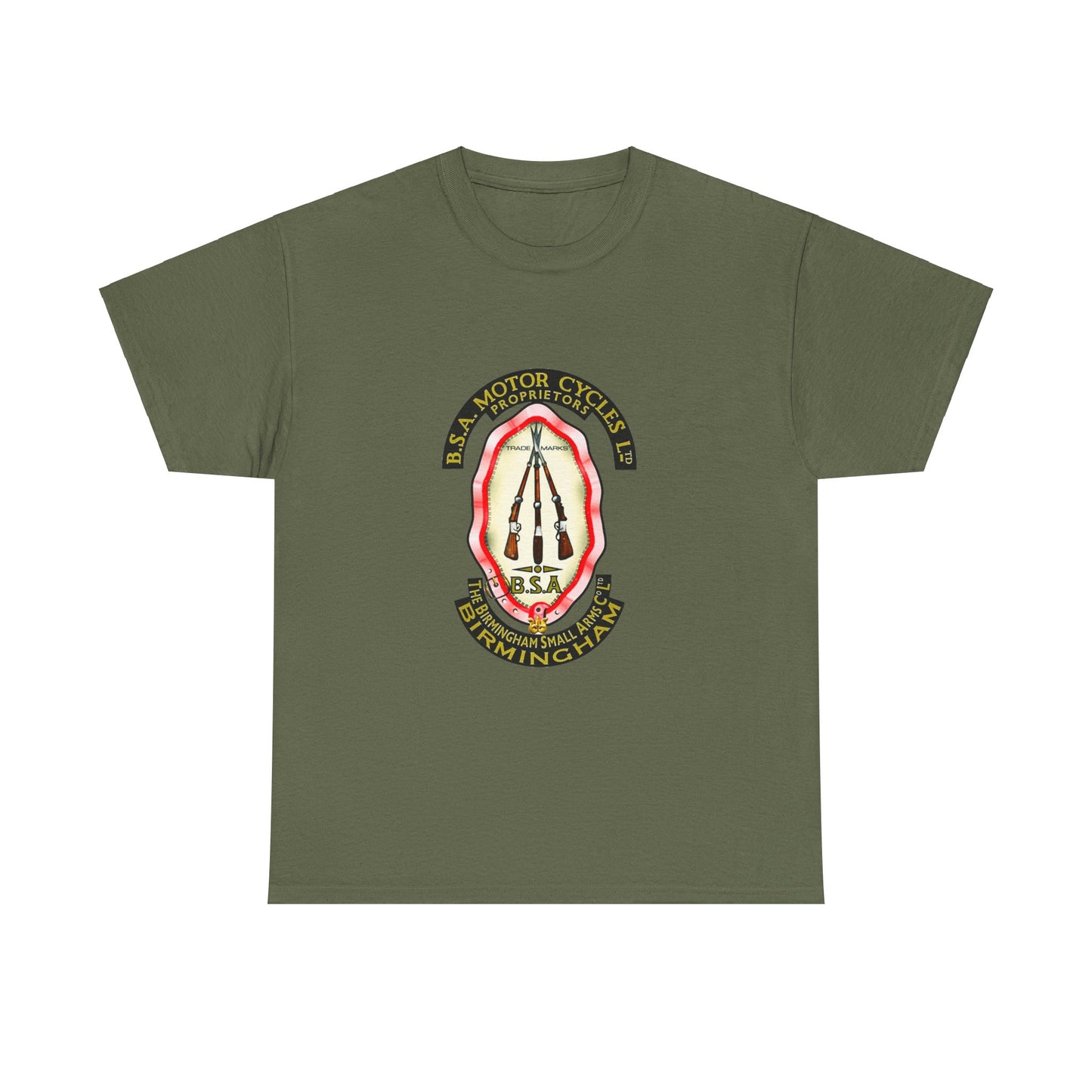 Sporting BSA Rifles T-Shirt - Elegant Design for Outdoor Enthusiasts