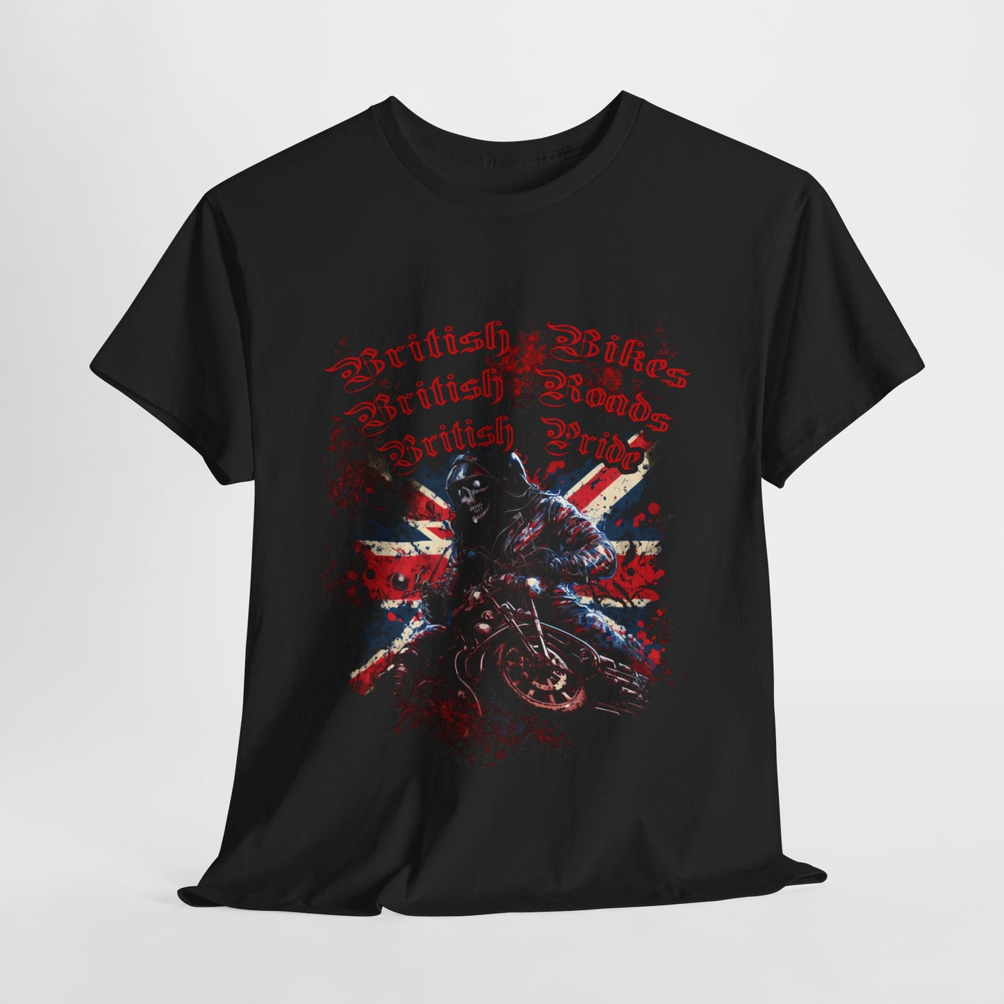 Classic British Bikes, British Roads, British Pride T-Shirt