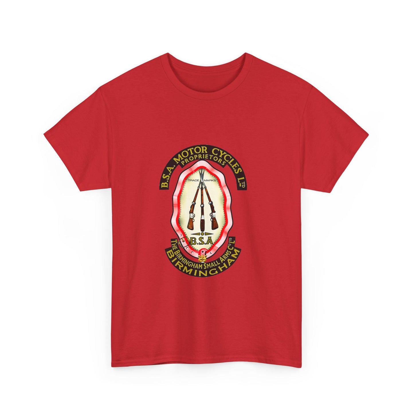 Sporting BSA Rifles T-Shirt - Elegant Design for Outdoor Enthusiasts