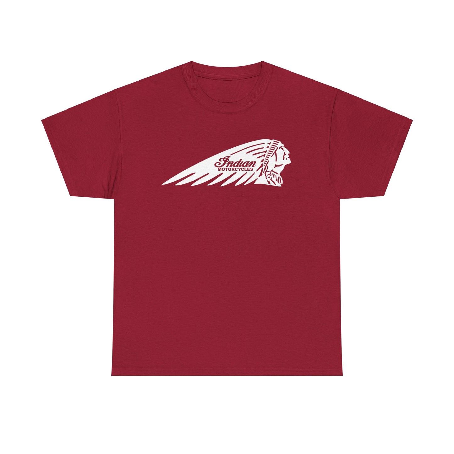 Indian Motorcycles Shirt | Gildan® 5000 Heavy Cotton™, Stylish Comfort for Bikers