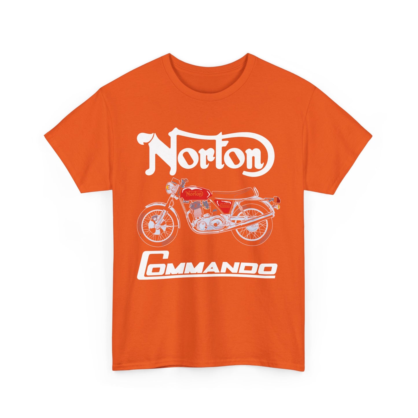 Norton Commando T-Shirt: Classic Fit with Gildan® 5000 Heavy Cotton™