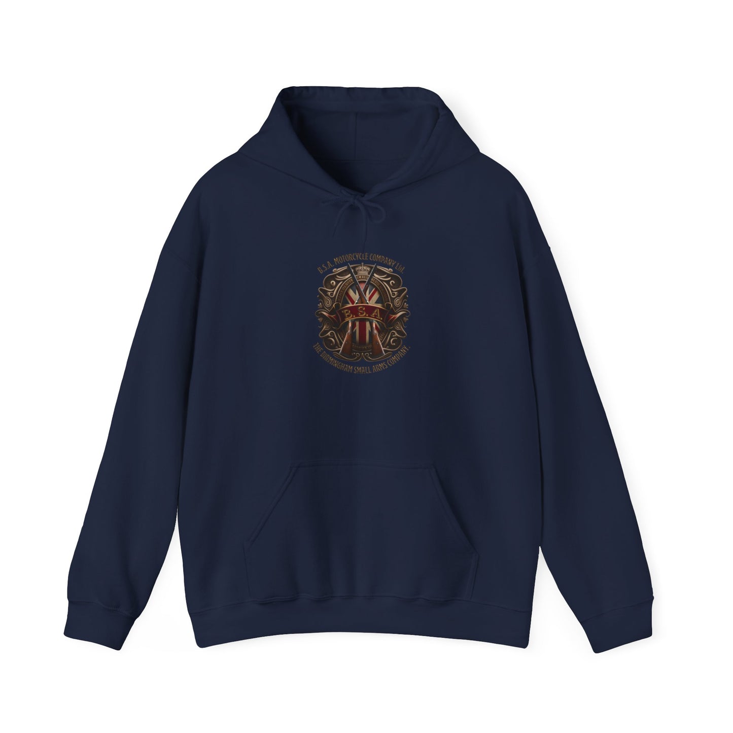 BSA Motorcycle Company Hoodie - Iconic Branding, with Premium Fabric Blend