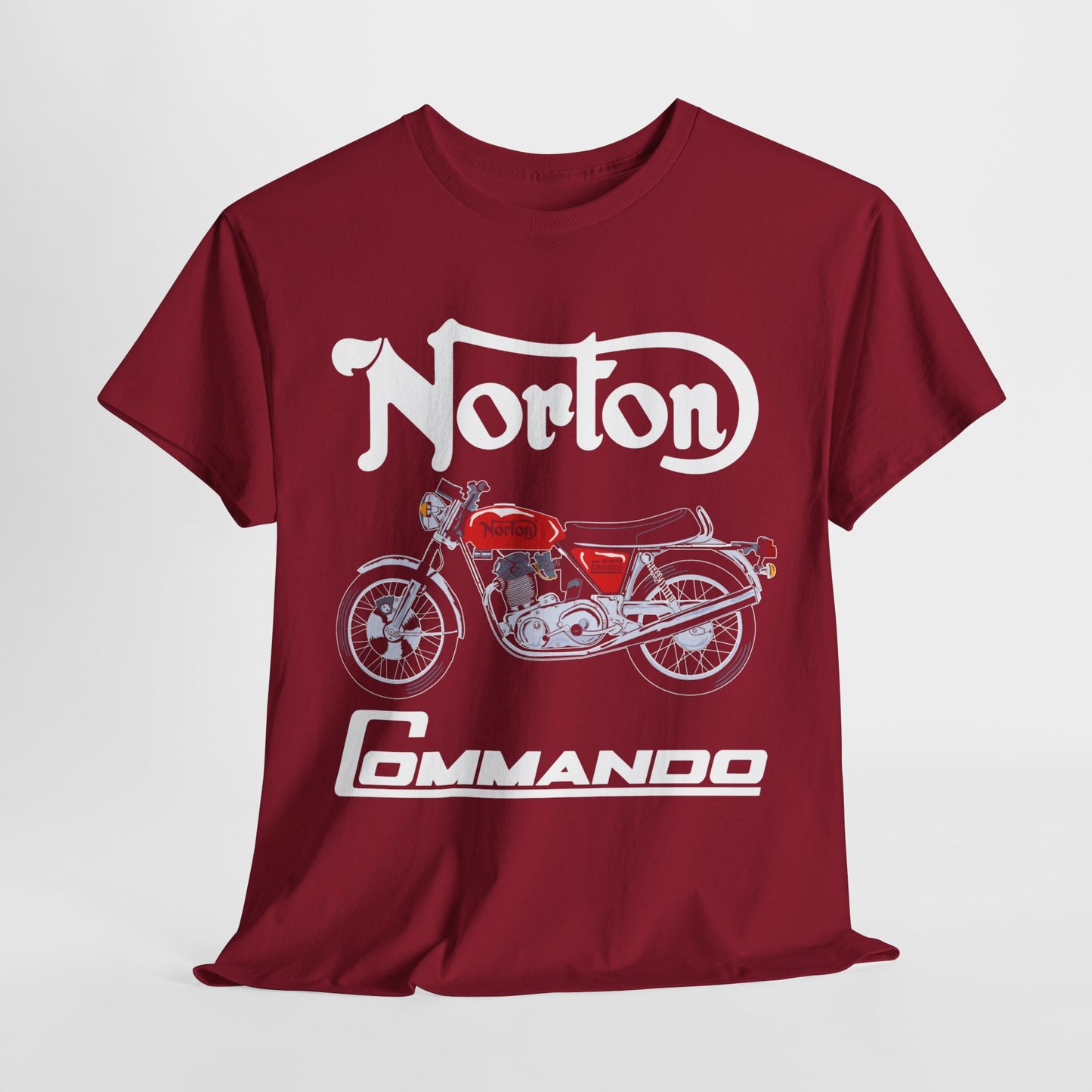 Norton Commando T-Shirt: Classic Fit with Gildan® 5000 Heavy Cotton™
