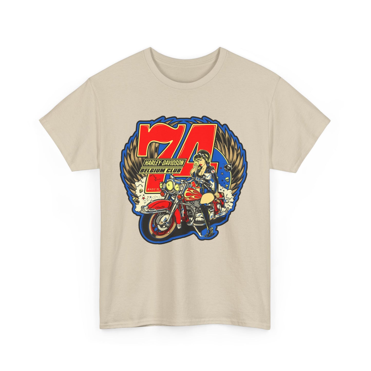 Harley Davidson 74 Biker Classic Tee