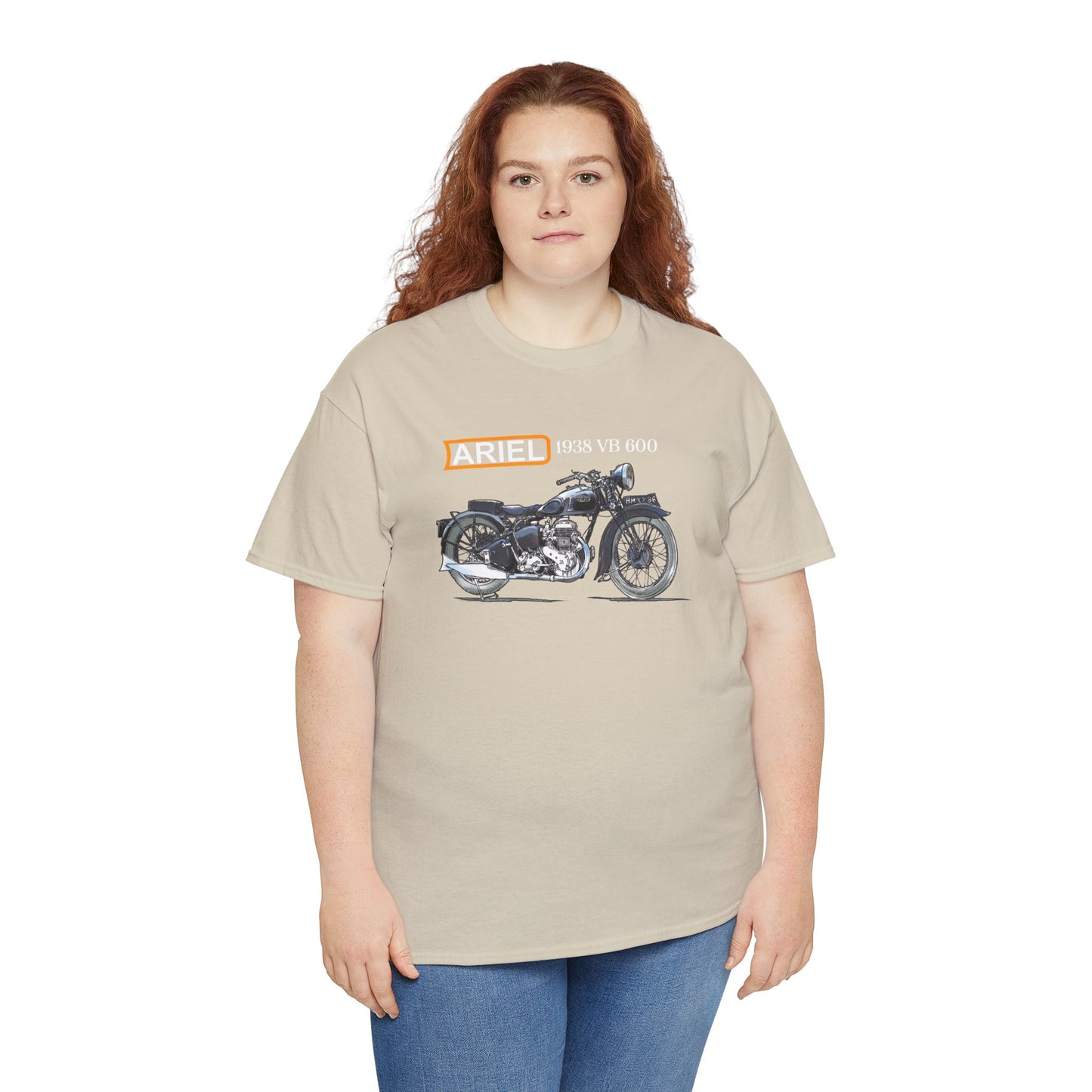 Ariel VB 1938 Vintage Motorcycle T-Shirt - Legendary Style for Riders