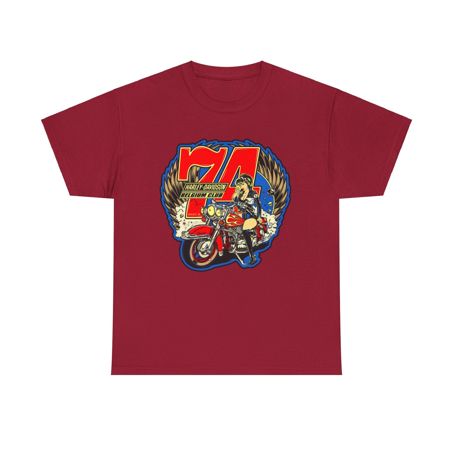 Harley Davidson 74 Biker Classic Tee