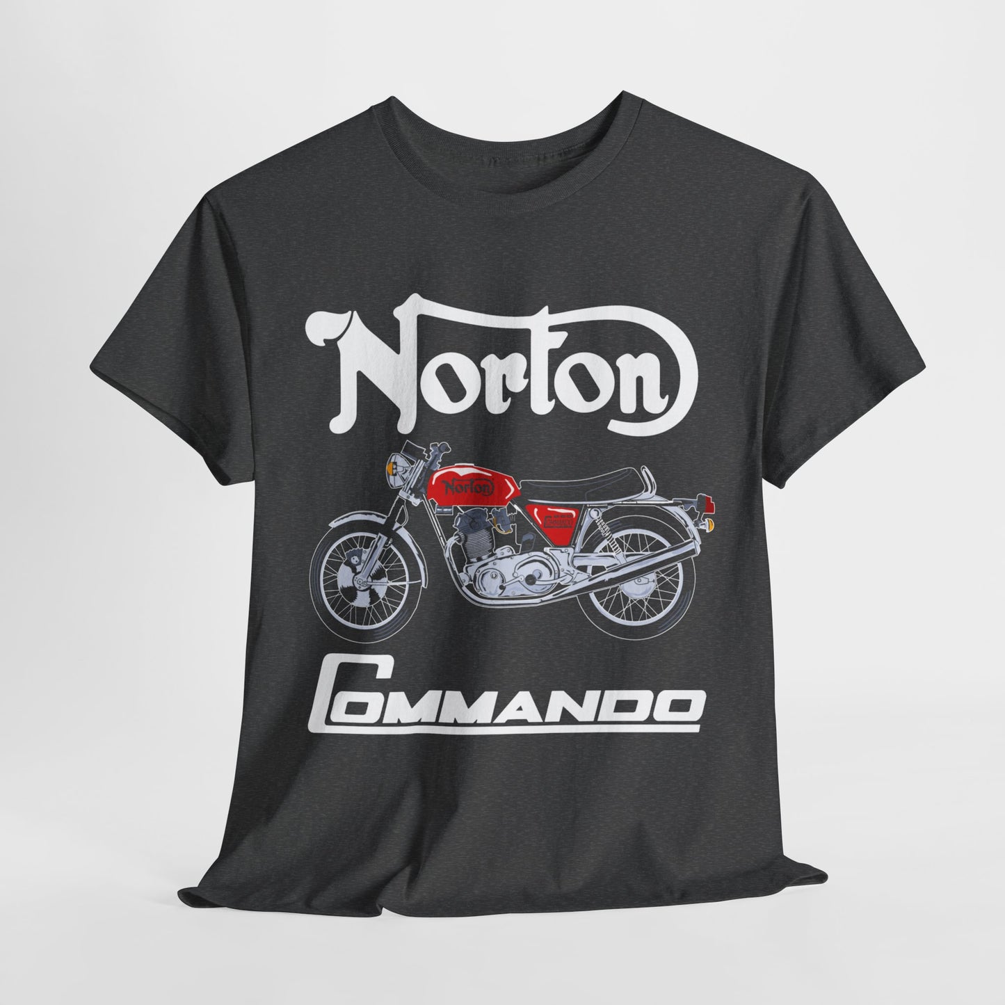 Norton Commando T-Shirt: Classic Fit with Gildan® 5000 Heavy Cotton™