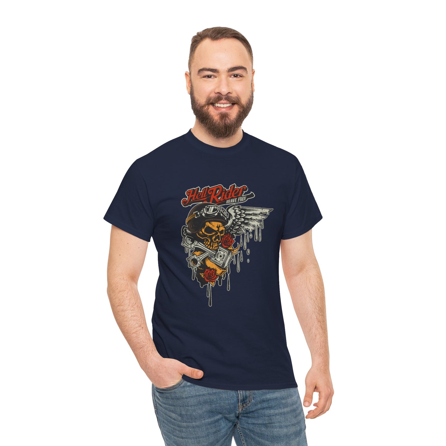Hell Riders Classic Fit T-Shirt - Quality Fabric, Fearless Design