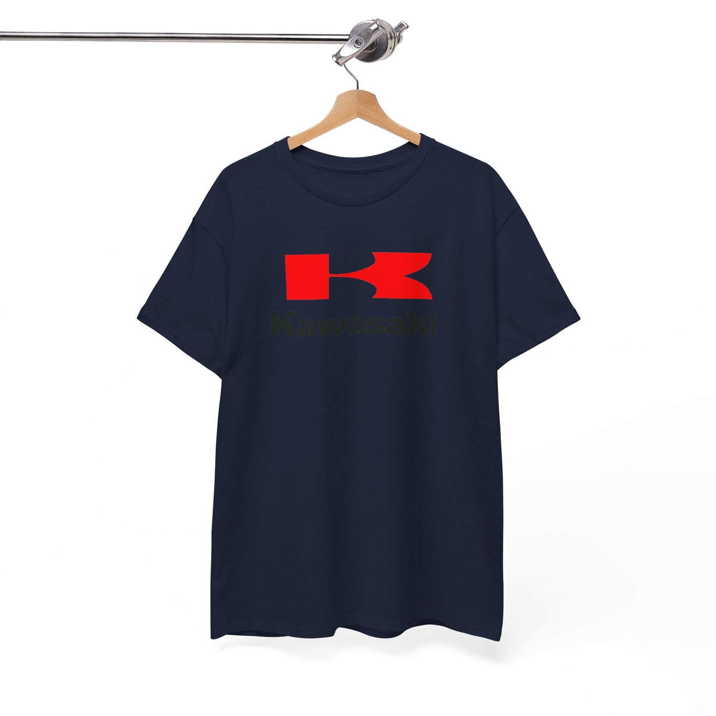 Ride in Style: Kawasaki Logo T-Shirt on Gildan® 5000 Heavy Cotton™