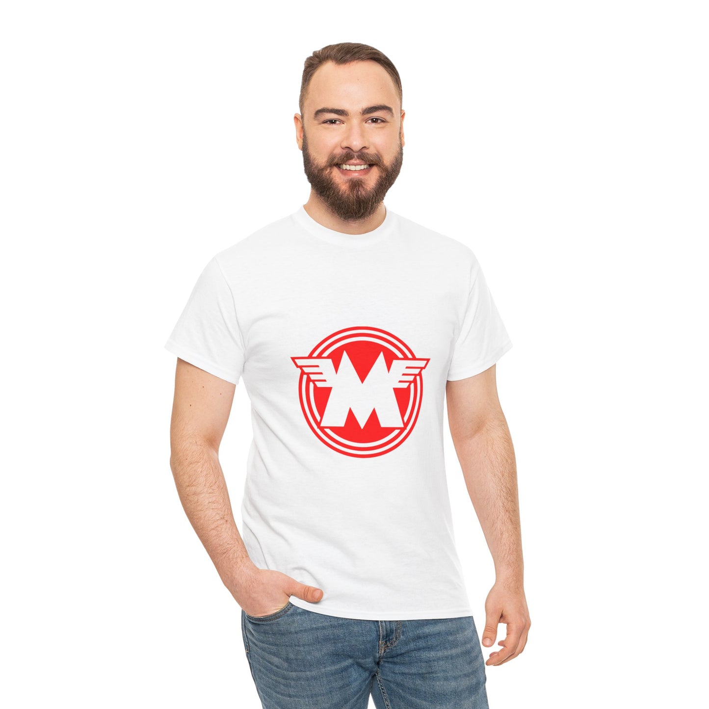 Matchless Motorcycle Logo Tee - Gildan® 5000 Heavy Cotton™, Stylish & Rugged for Every Biker