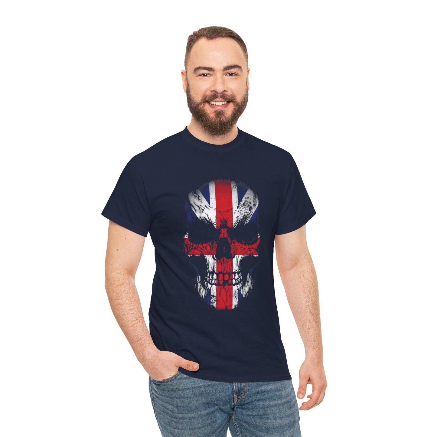 UK Skull Flag: Edgy Style T-Shirt