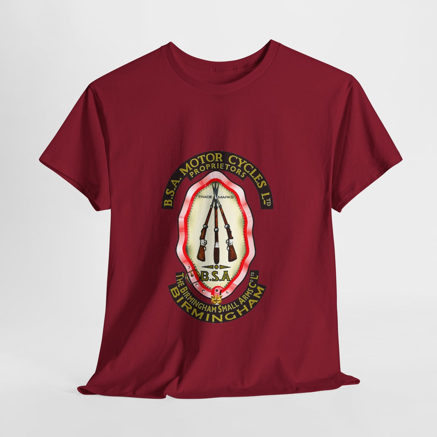 Sporting BSA Rifles T-Shirt - Elegant Design for Outdoor Enthusiasts