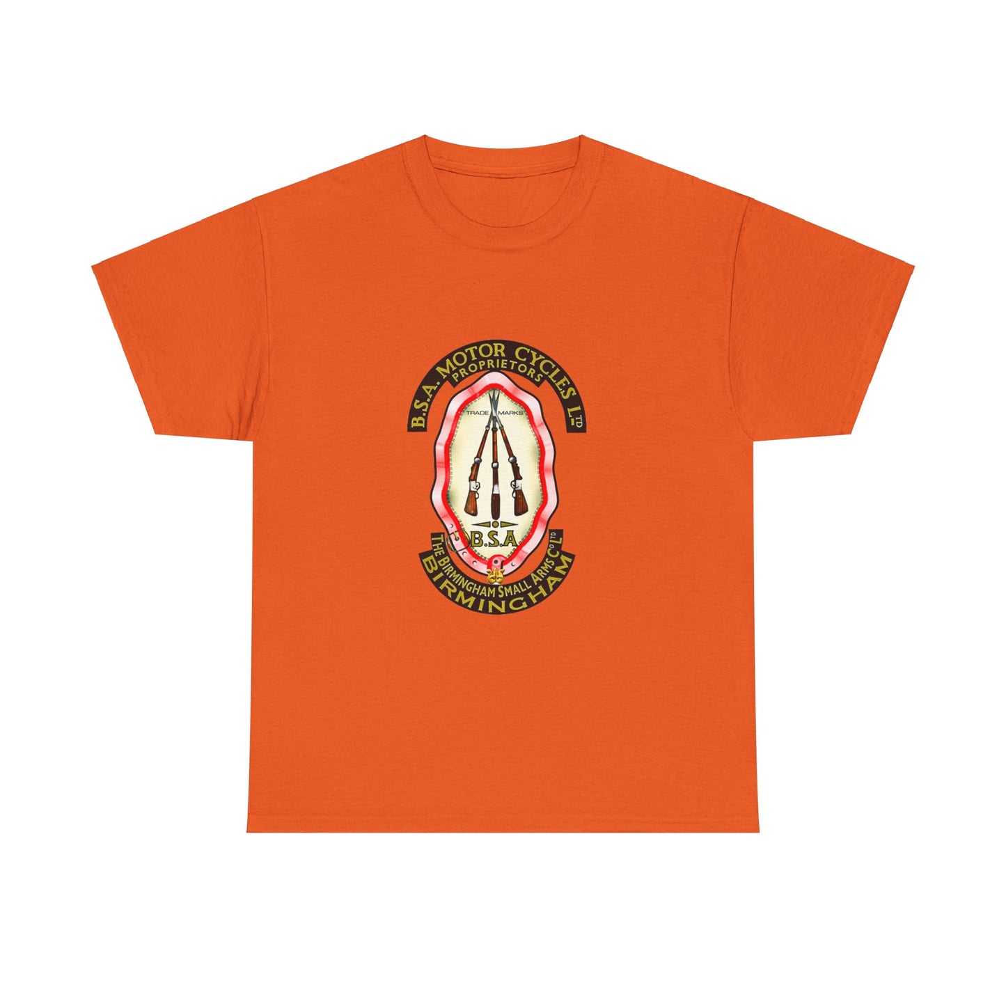 Sporting BSA Rifles T-Shirt - Elegant Design for Outdoor Enthusiasts