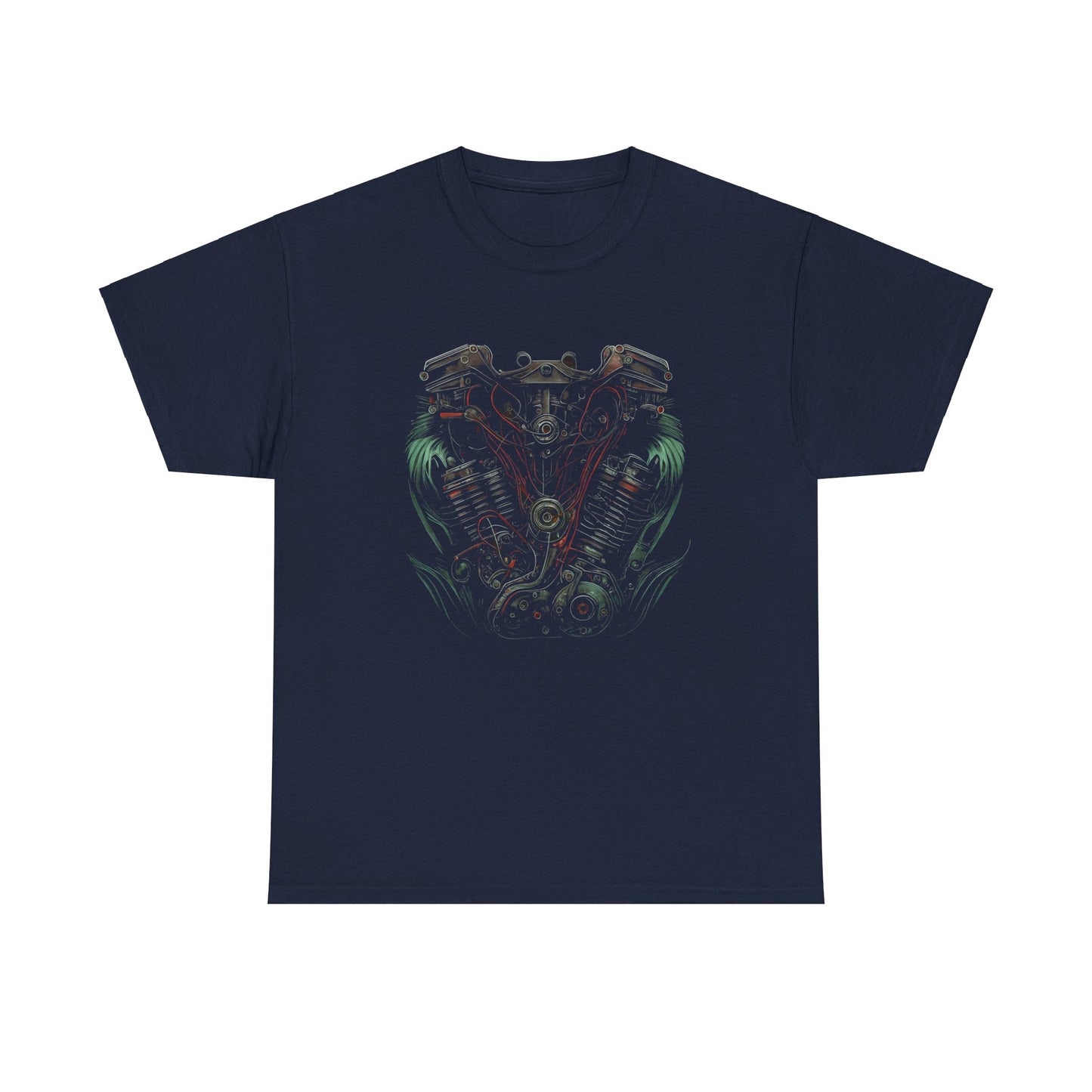 Steam Punk V-Twin Engine Classic Tee