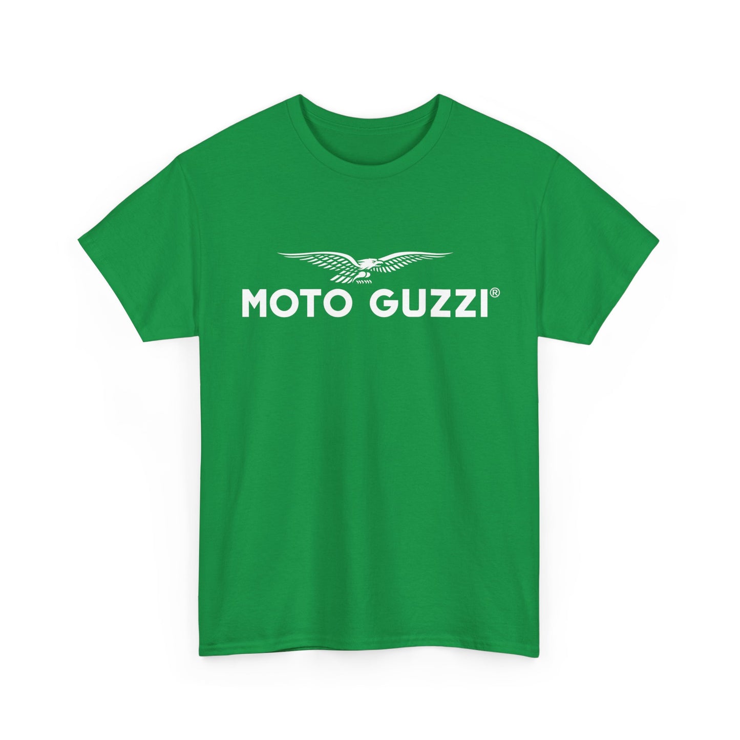 Moto Guzzi Heavy Cotton Logo Tee: Stylish, Durable, and Comfortable