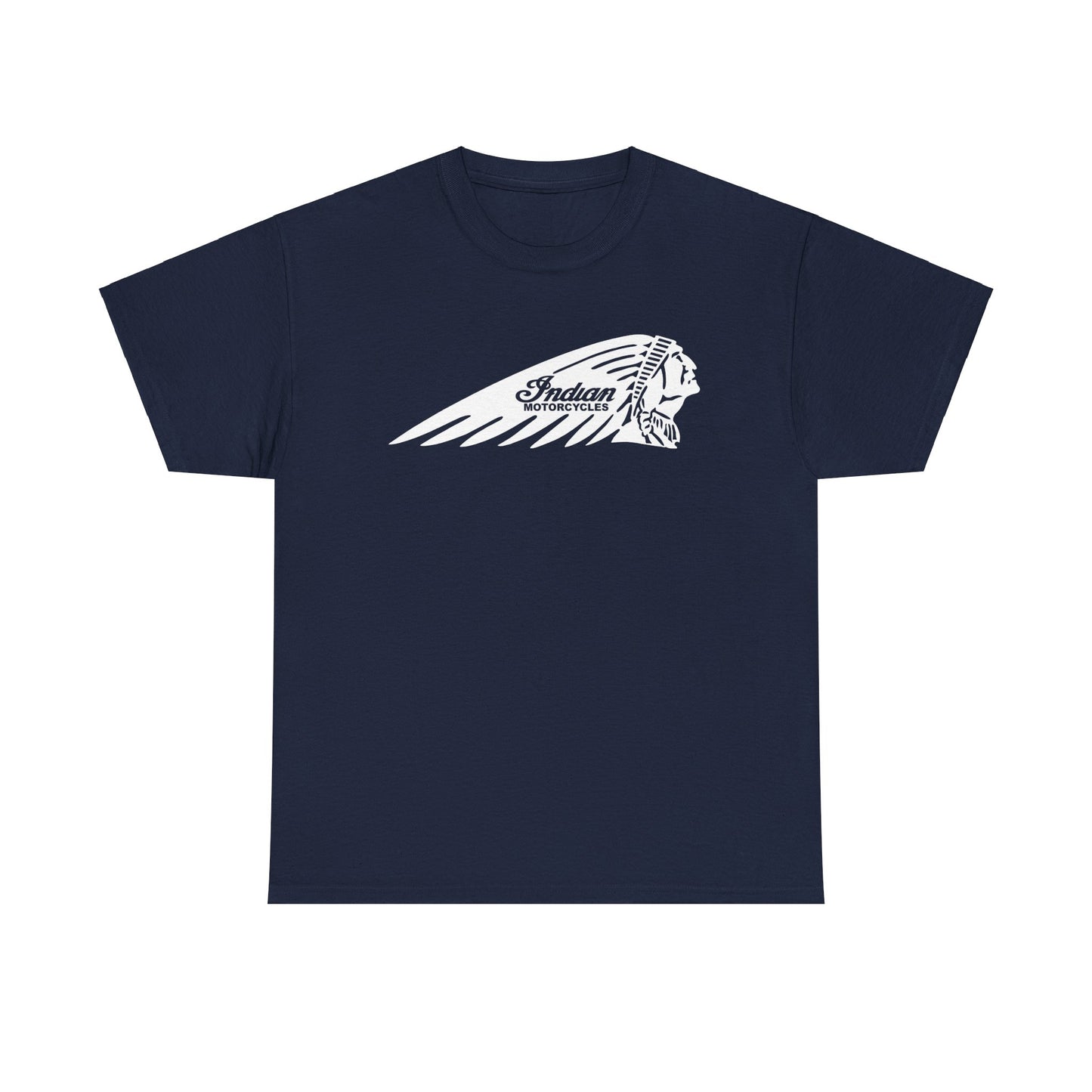 Indian Motorcycles Shirt | Gildan® 5000 Heavy Cotton™, Stylish Comfort for Bikers