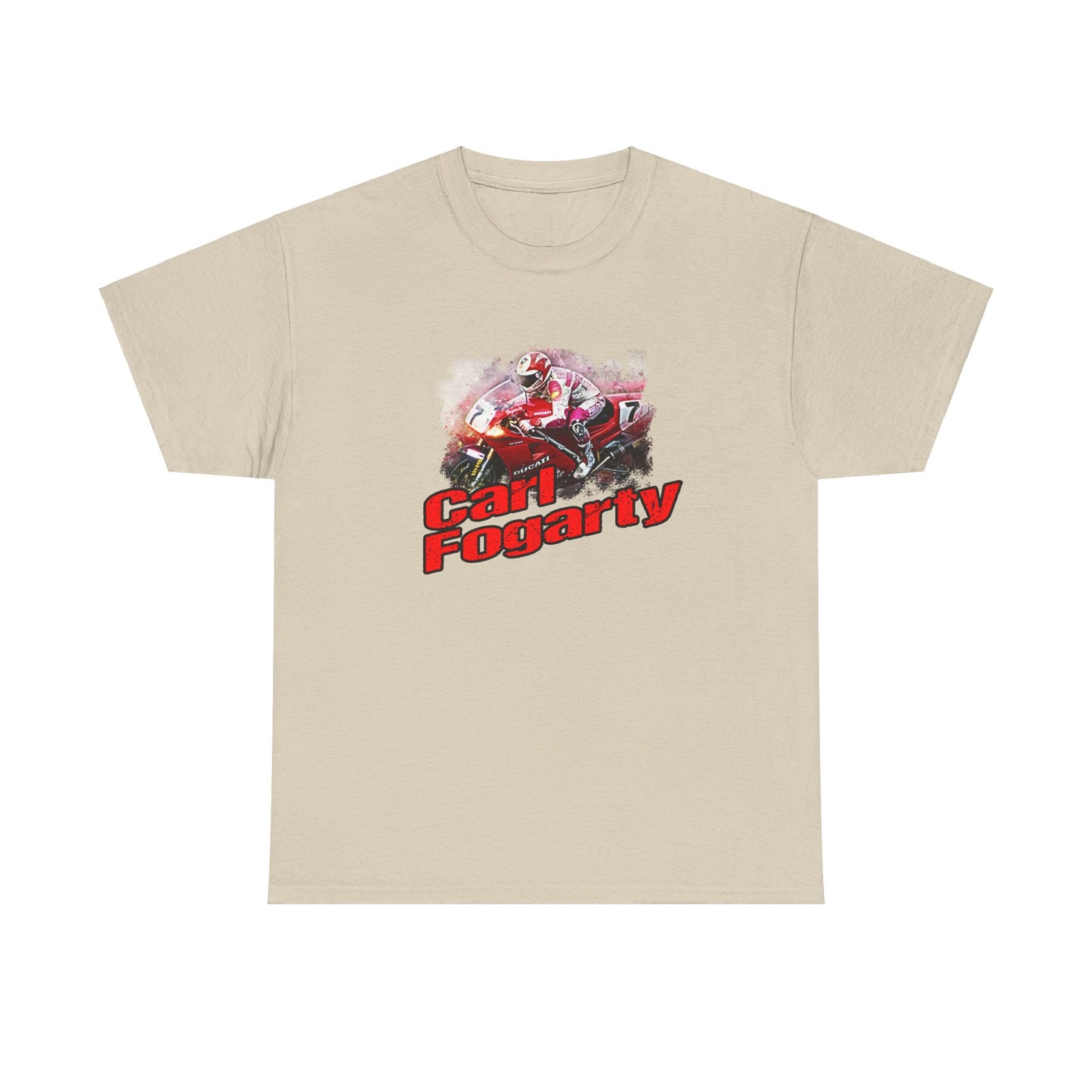 Heavy Cotton Carl Fogarty Motorcycle Legend Shirt