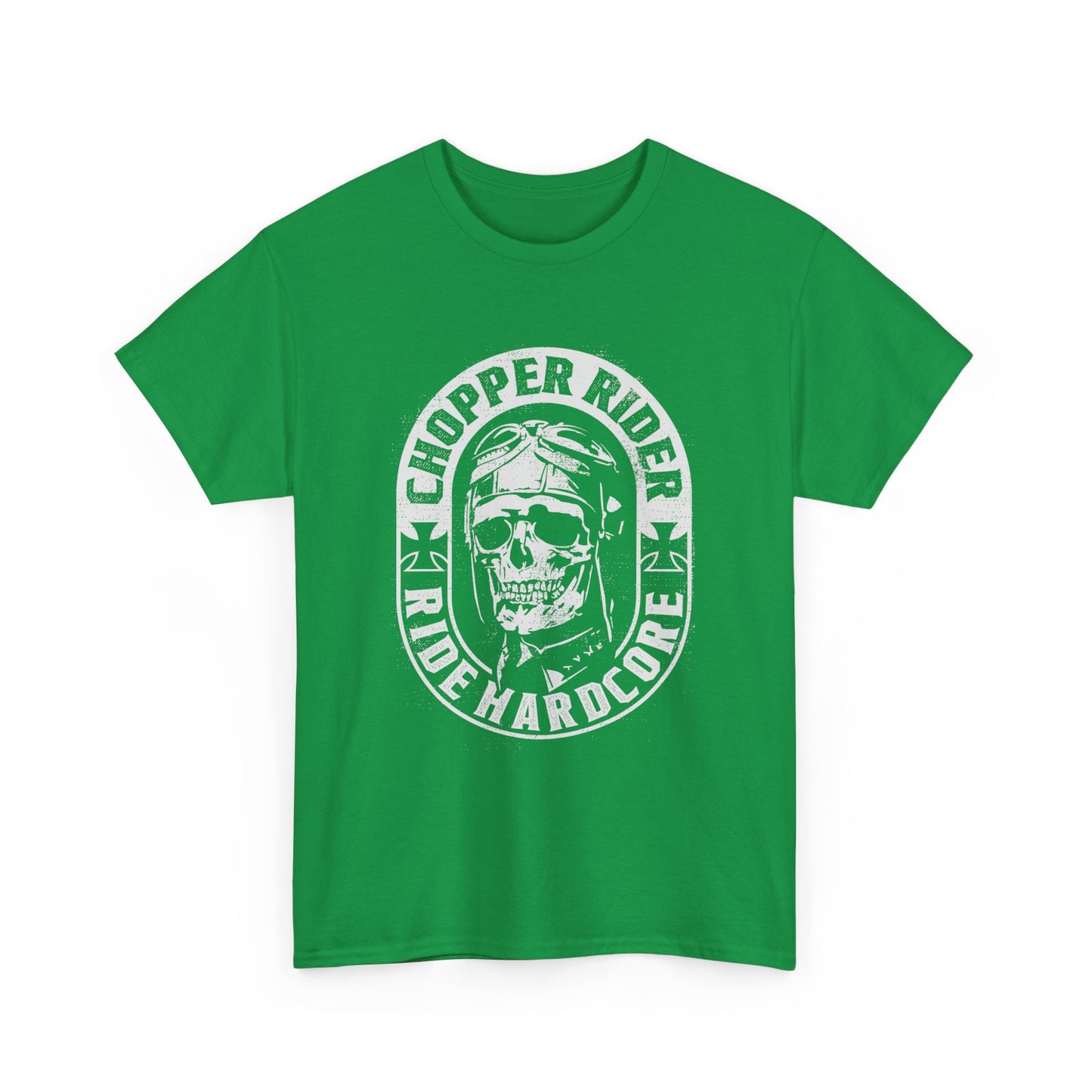 Chopper Rider Motorcycle Tee - Gildan® 5000 Heavy Cotton™, Durable Comfort for Every Ride