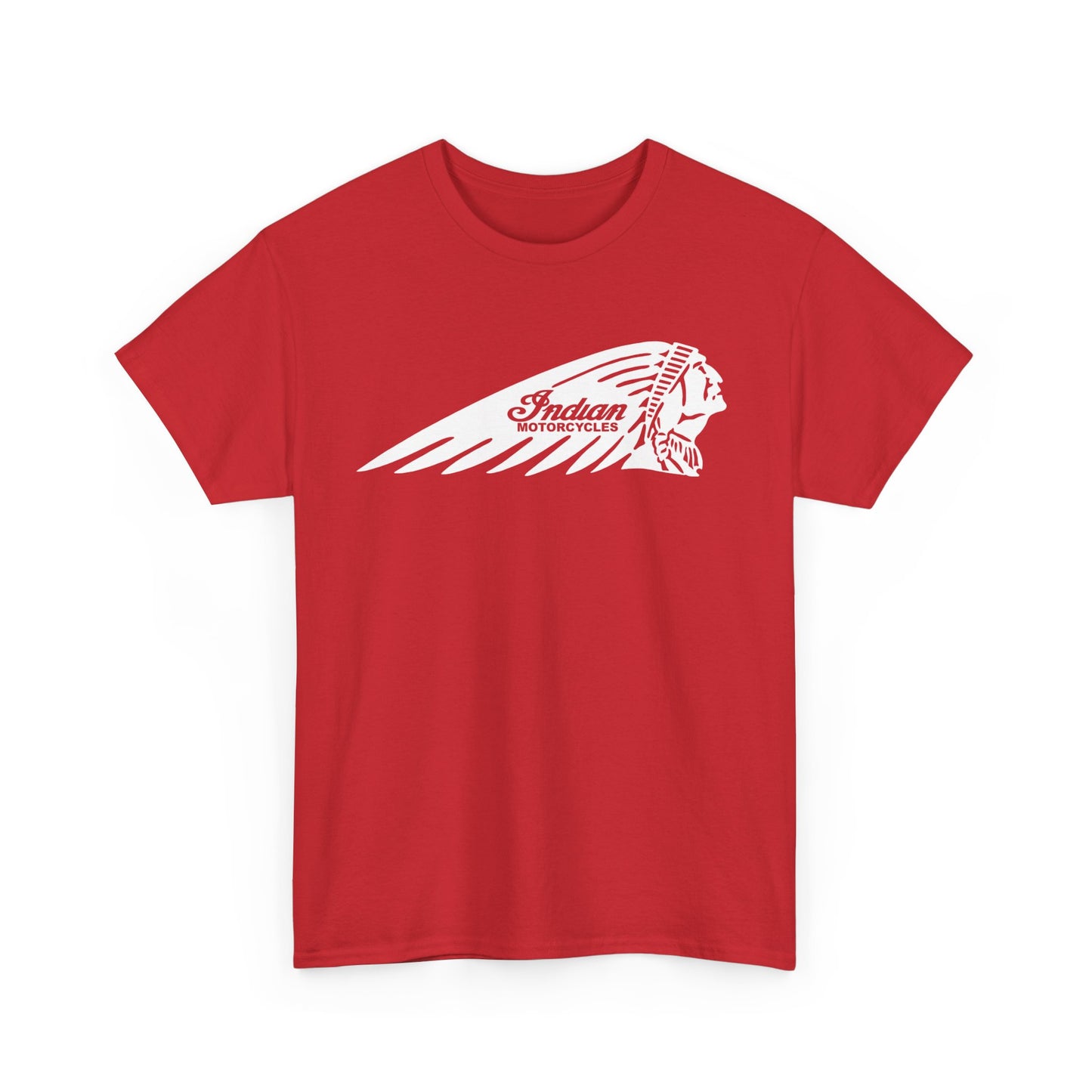Indian Motorcycles Shirt | Gildan® 5000 Heavy Cotton™, Stylish Comfort for Bikers