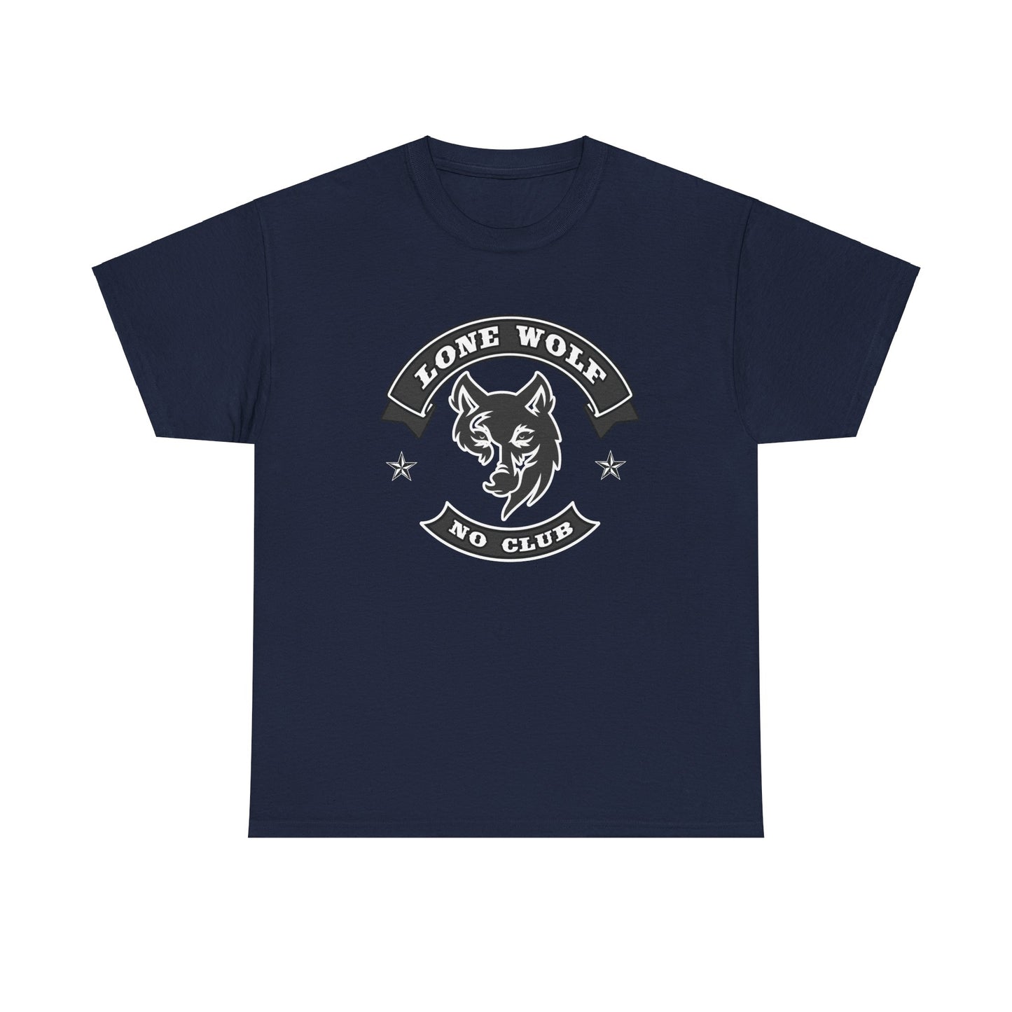 Lone Wolf Tee Shirt - Gildan® 5000 Heavy Cotton™, Classic Fit for the Independent Rider