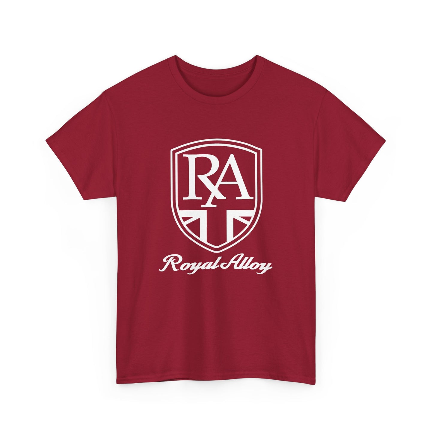 Sleek & Durable: Royal Alloy Scooter Tee in Heavy Cotton