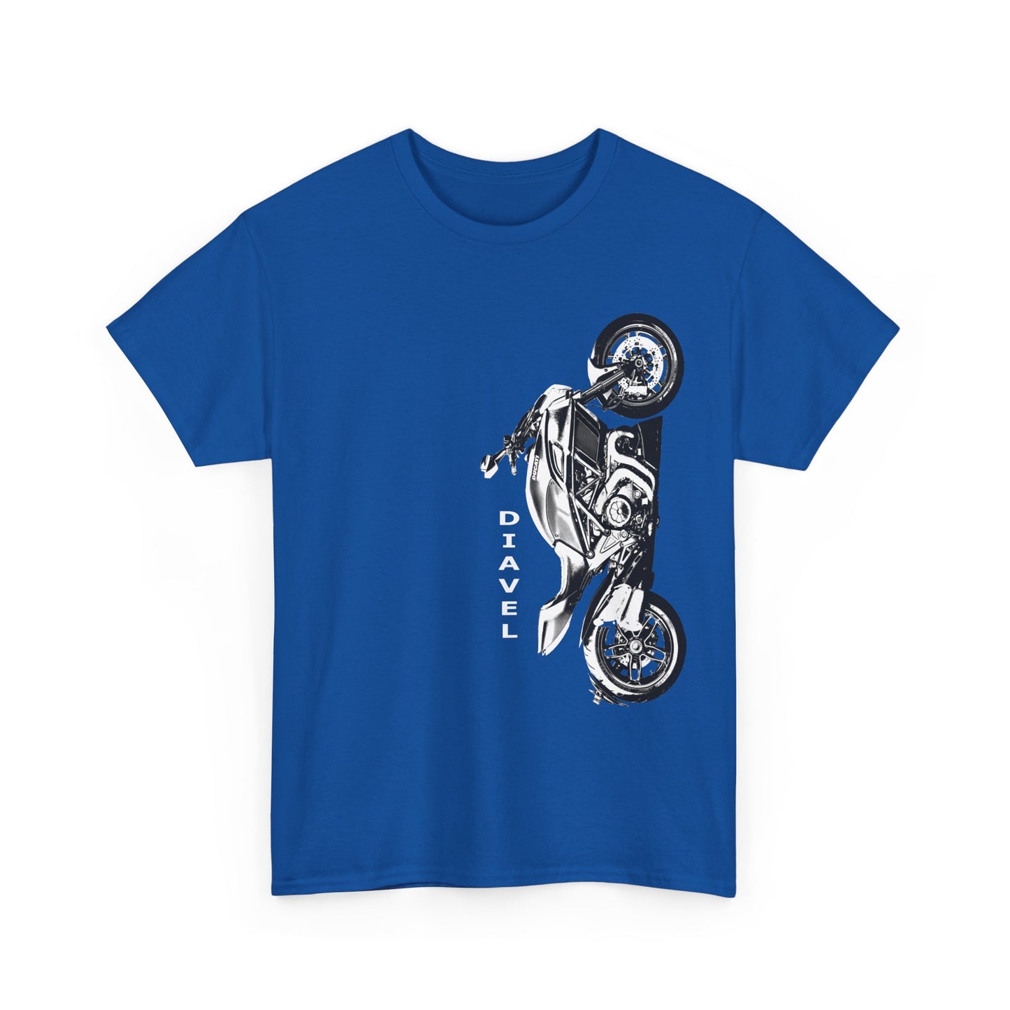Ducati Diavel Biker T-Shirt | Gildan® 5000 Heavy Cotton™ - Rugged Style, Classic Fit for Motorcycle Lovers