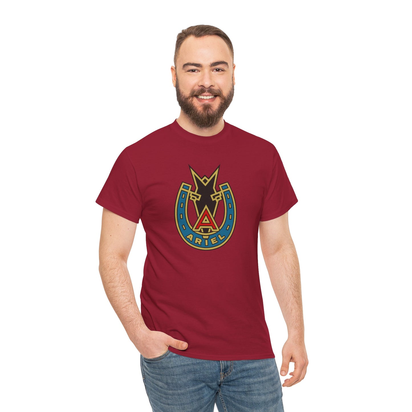 Classic Fit Ariel Motorcycles Logo Shirt