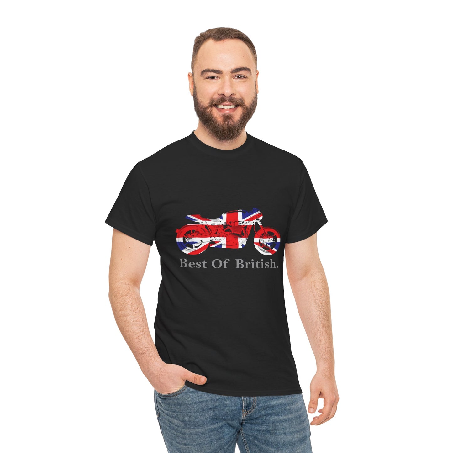 Best of British Biker T-Shirt - Wear Your Pride on the Open Road