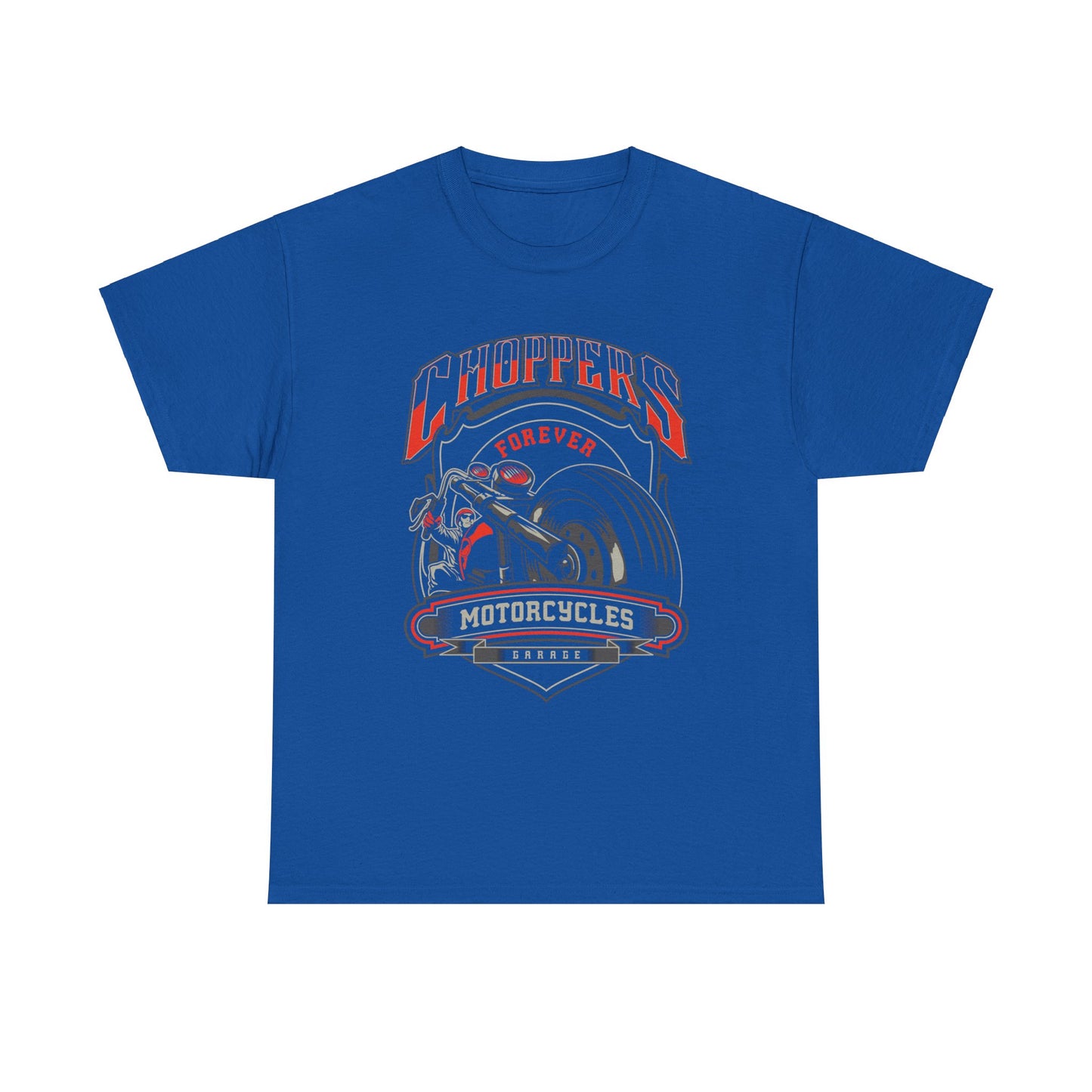 Choppers Forever Motorcycle T-Shirt - Quality Print, Classic Biker Fit