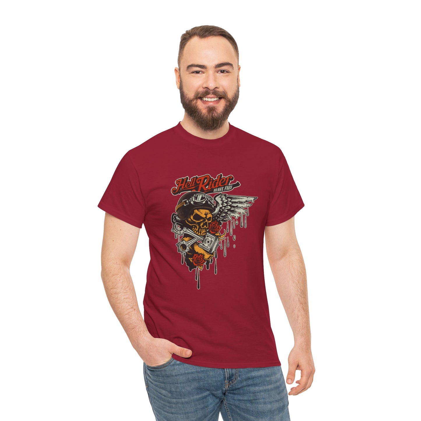 Hell Riders Classic Fit T-Shirt - Quality Fabric, Fearless Design
