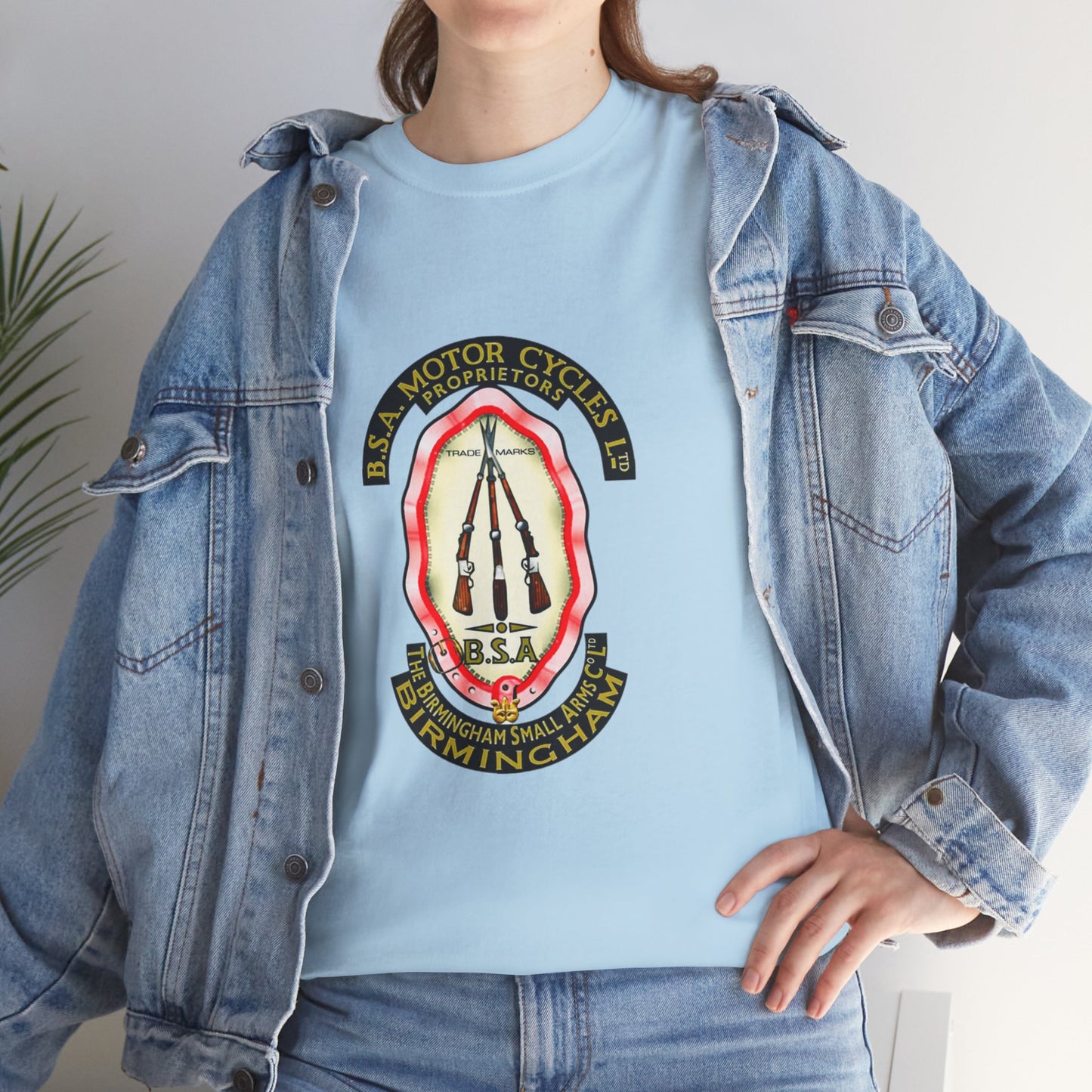 Sporting BSA Rifles T-Shirt - Elegant Design for Outdoor Enthusiasts