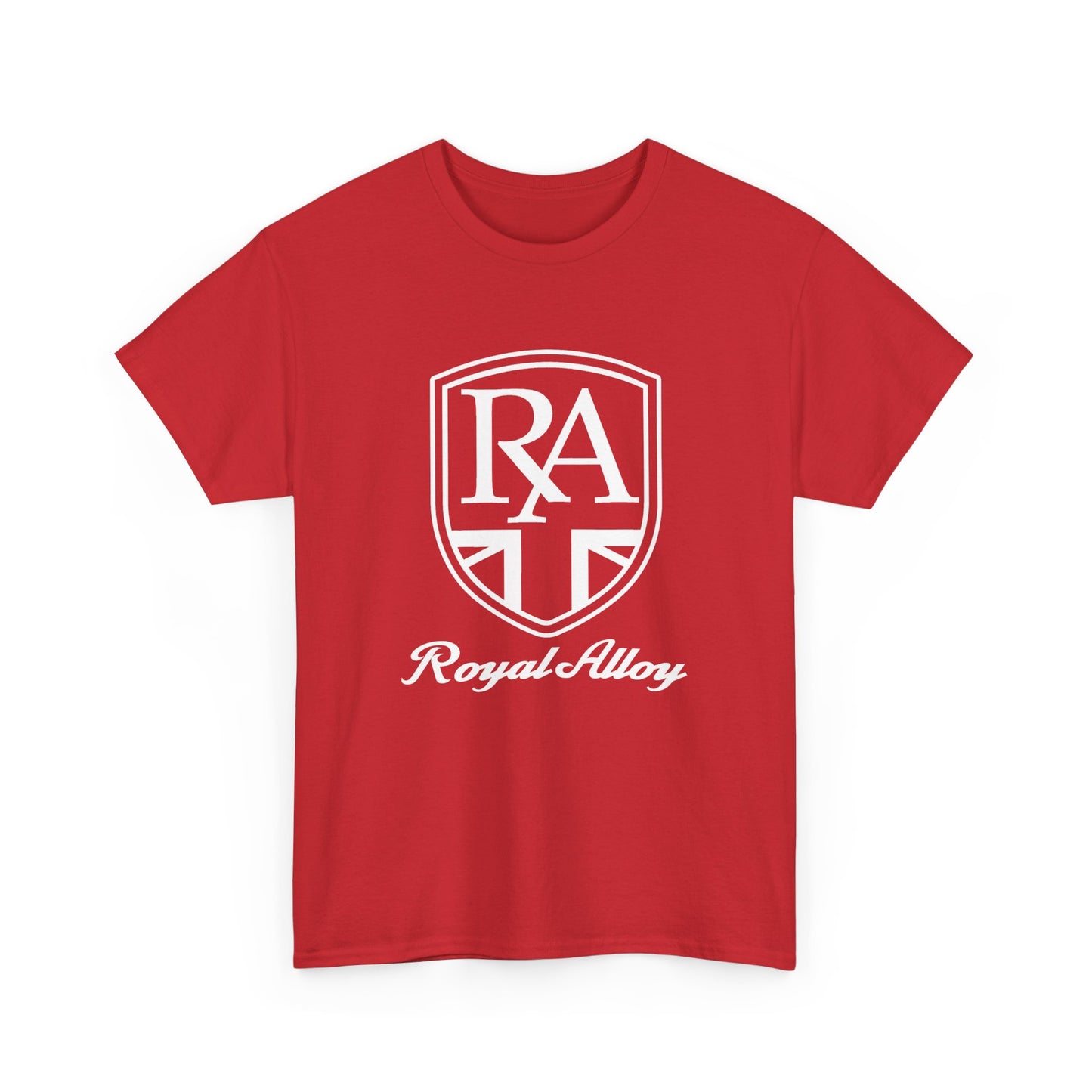 Sleek & Durable: Royal Alloy Scooter Tee in Heavy Cotton