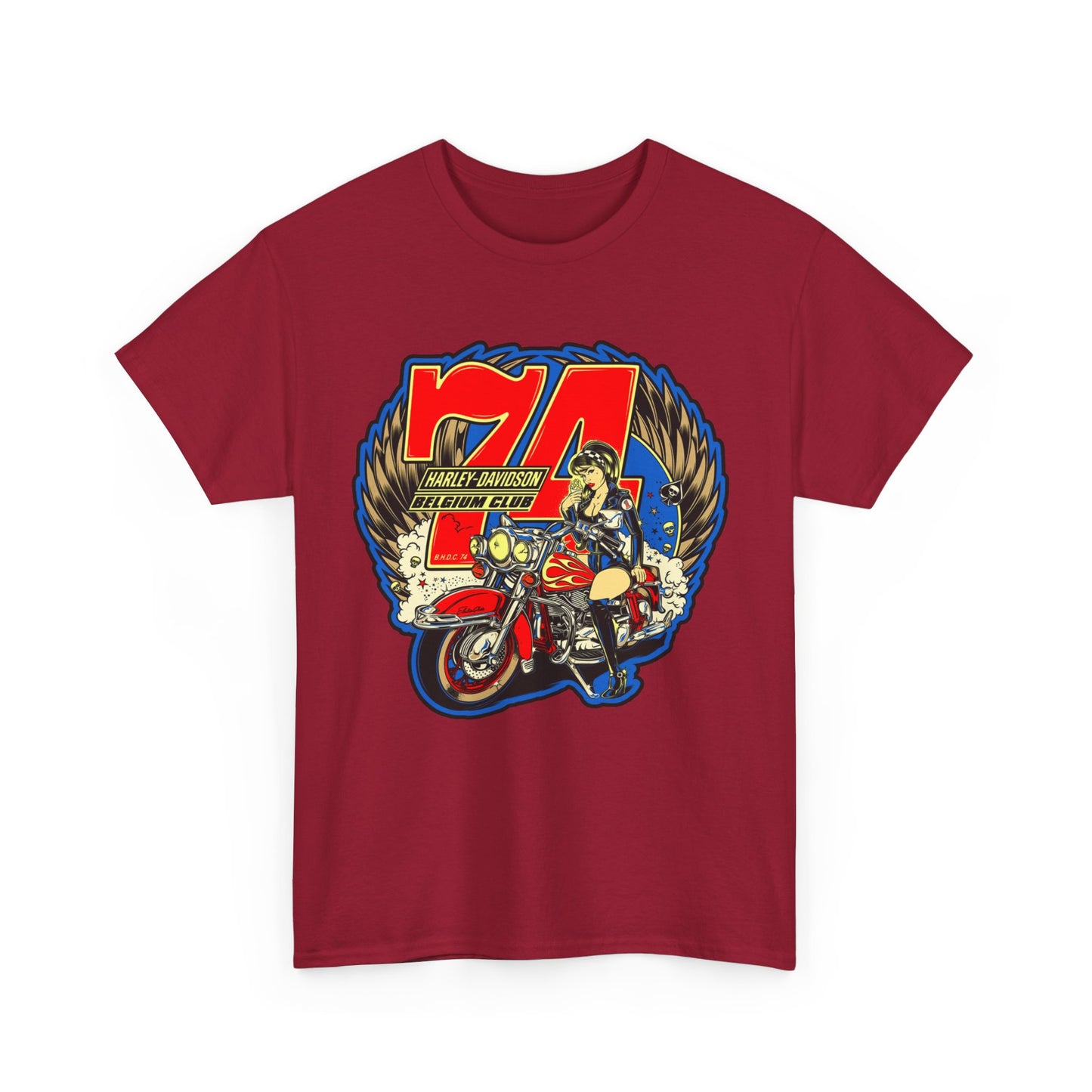 Harley Davidson 74 Biker Classic Tee