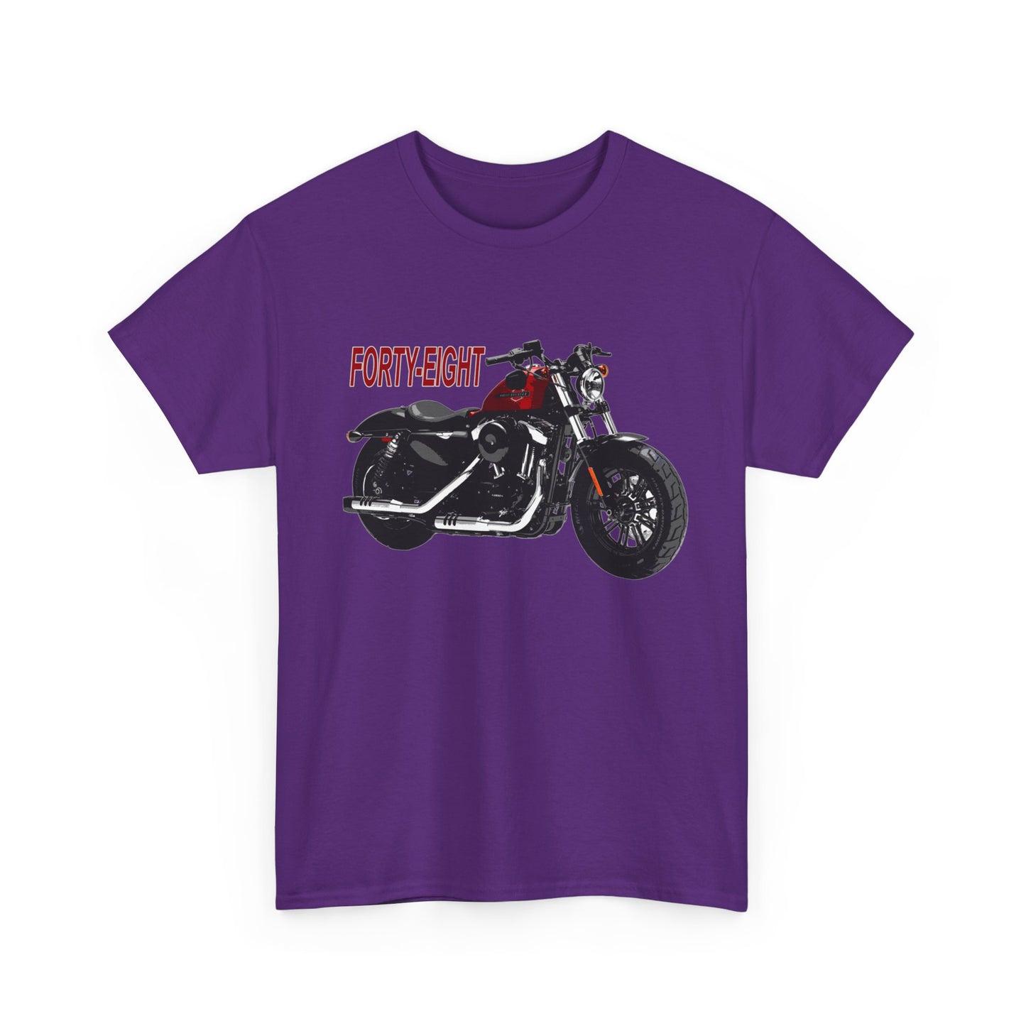 Harley Davidson 48 Unisex T-Shirt | Gildan® 5000 Heavy Cotton™ - Stylish & Comfortable, Great for Bikers of All Styles