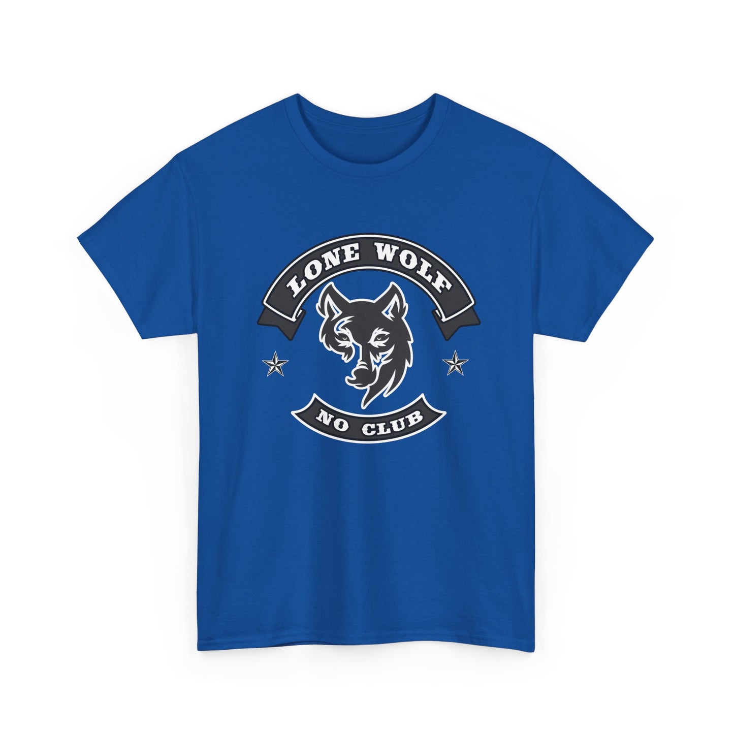Lone Wolf Tee Shirt - Gildan® 5000 Heavy Cotton™, Classic Fit for the Independent Rider