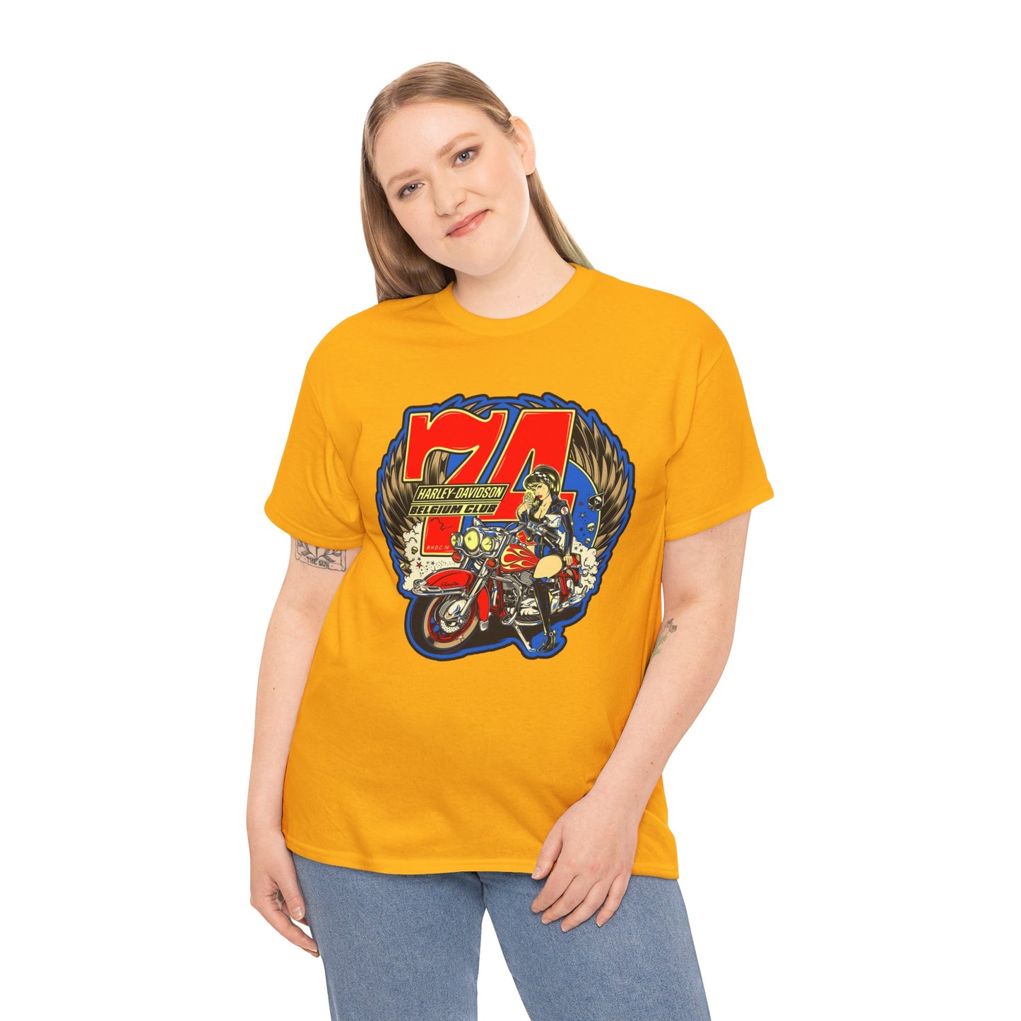 Harley Davidson 74 Biker Classic Tee
