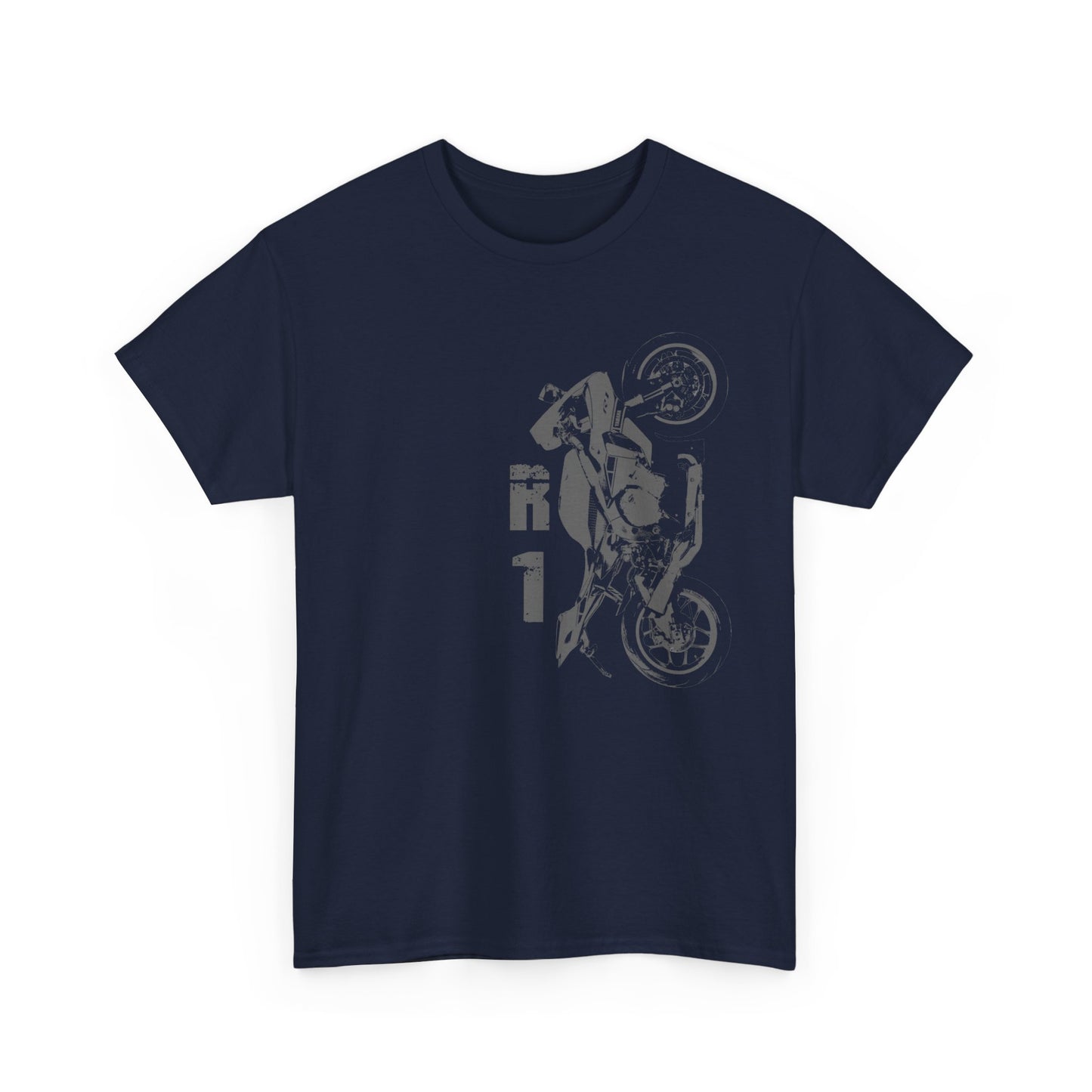 Breathable and Comfortable Cotton Yamaha R1 Motorcycle Tee