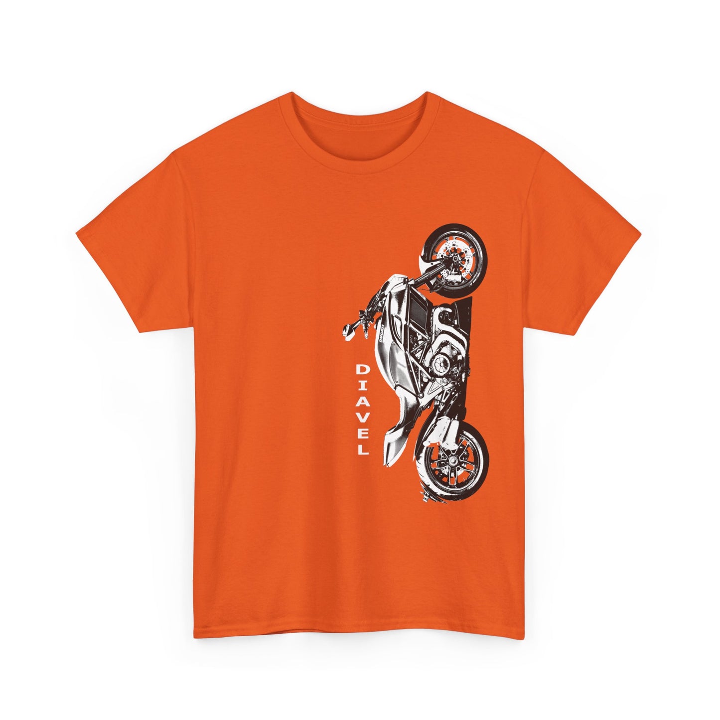 Ducati Diavel Biker T-Shirt | Gildan® 5000 Heavy Cotton™ - Rugged Style, Classic Fit for Motorcycle Lovers