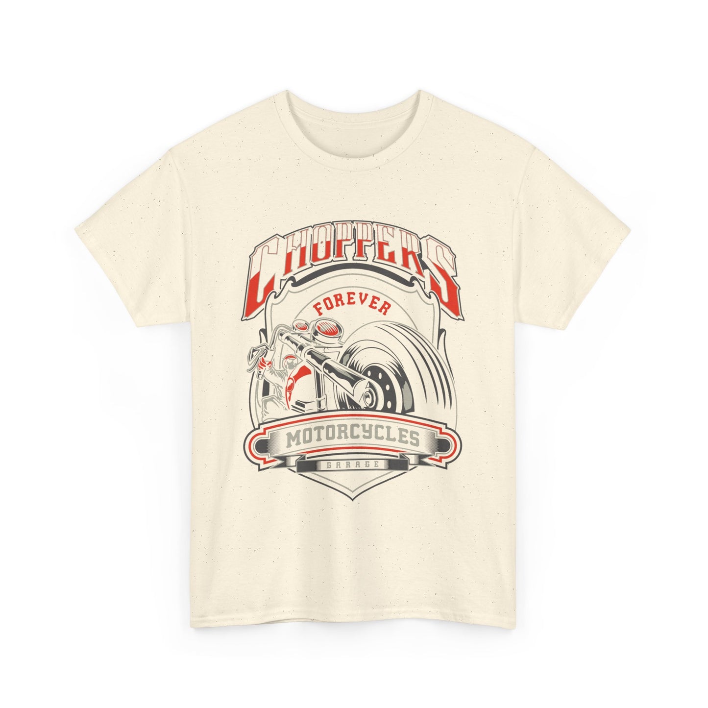 Choppers Forever Motorcycle T-Shirt - Quality Print, Classic Biker Fit