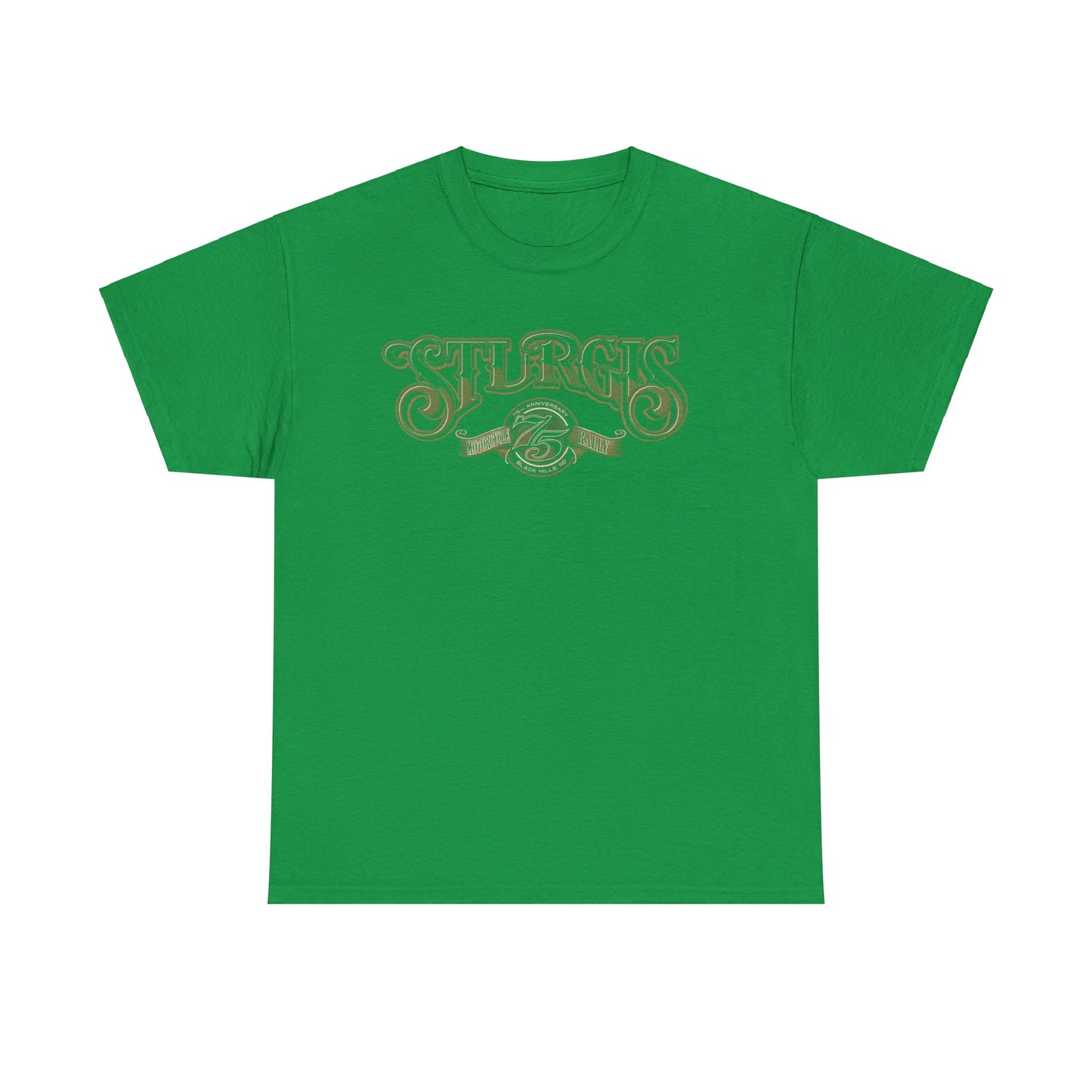 Sturgis 75th Tee - Gildan® 5000 Heavy Cotton™, Classic Midweight Fabric