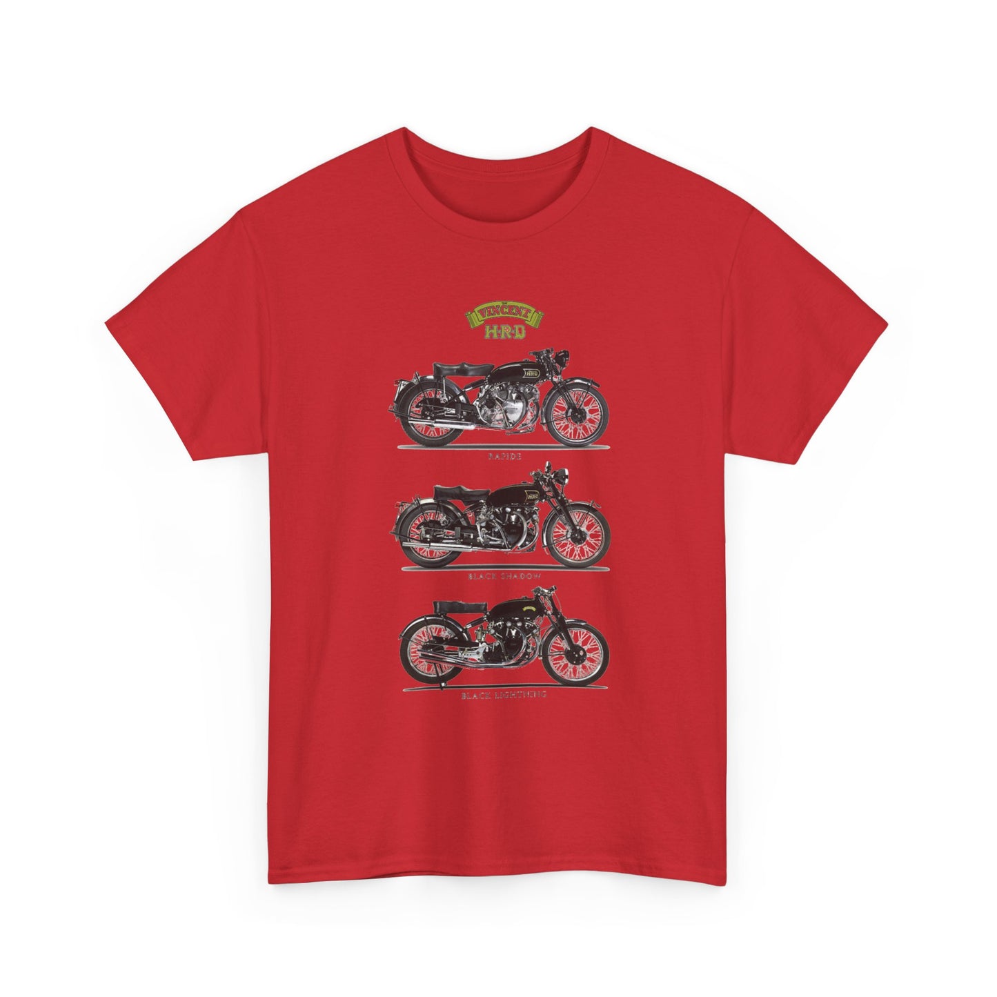 Elevate Your Style with Vincent HRD Vintage Poster Tee with Gildan® 5000's Classic Fit